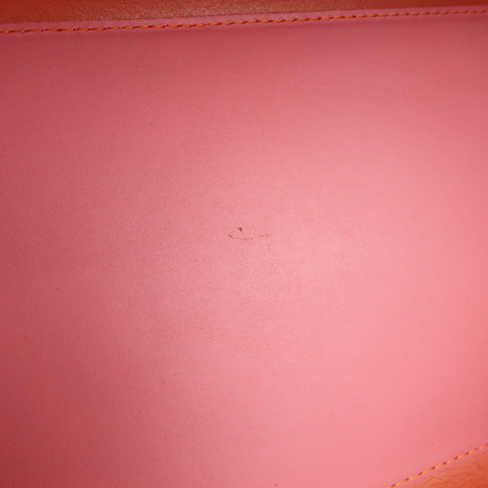 LOEWE Leather Tote Bag Shoulder Bag Hand Bag PInk