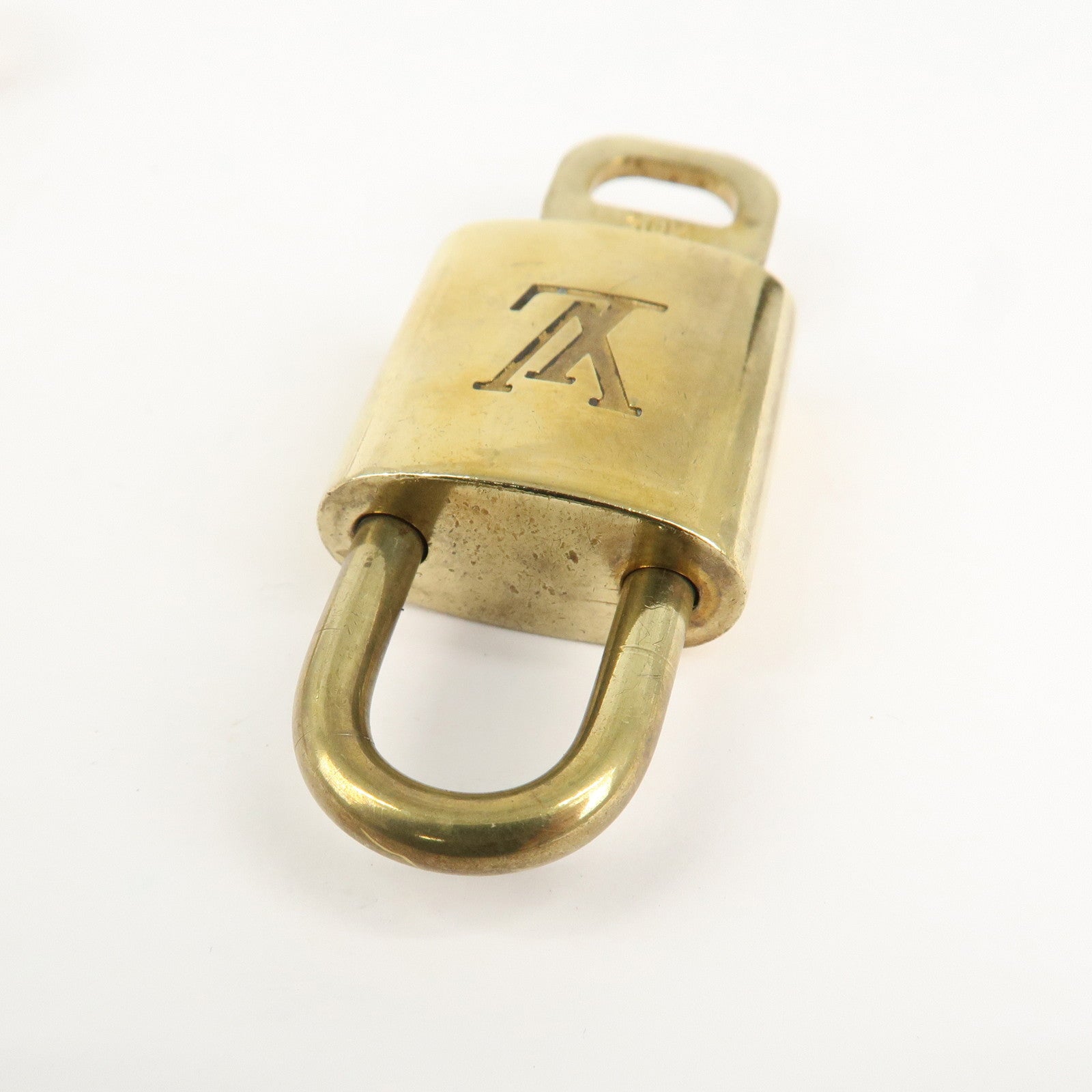 Louis Vuitton Set of 10 Lock & Key Cadena Key Lock Metal Gold