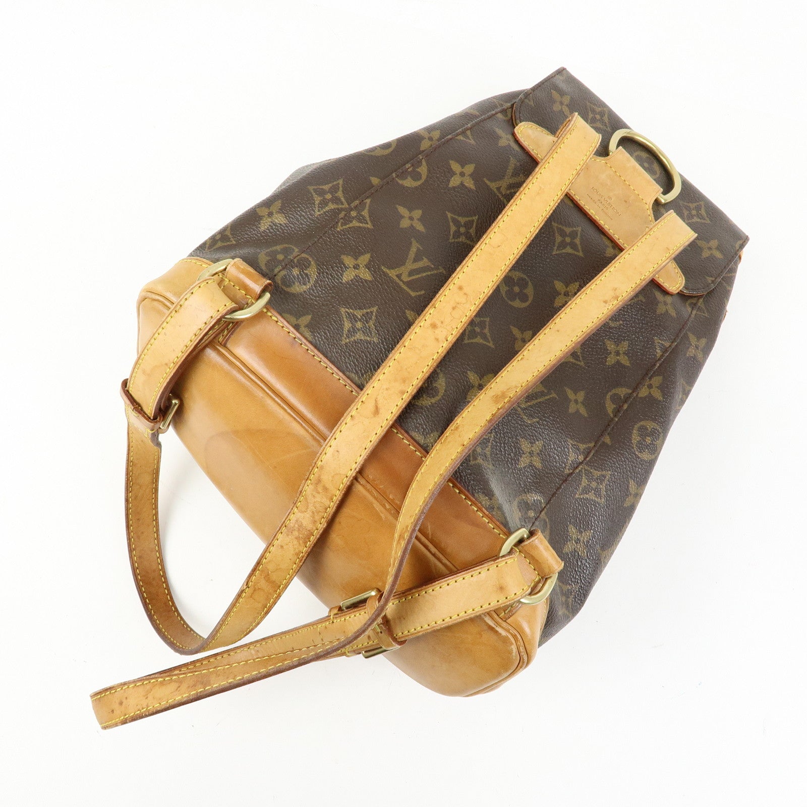 Louis Vuitton Monogram Montsouris MM Backpack Brown M51136