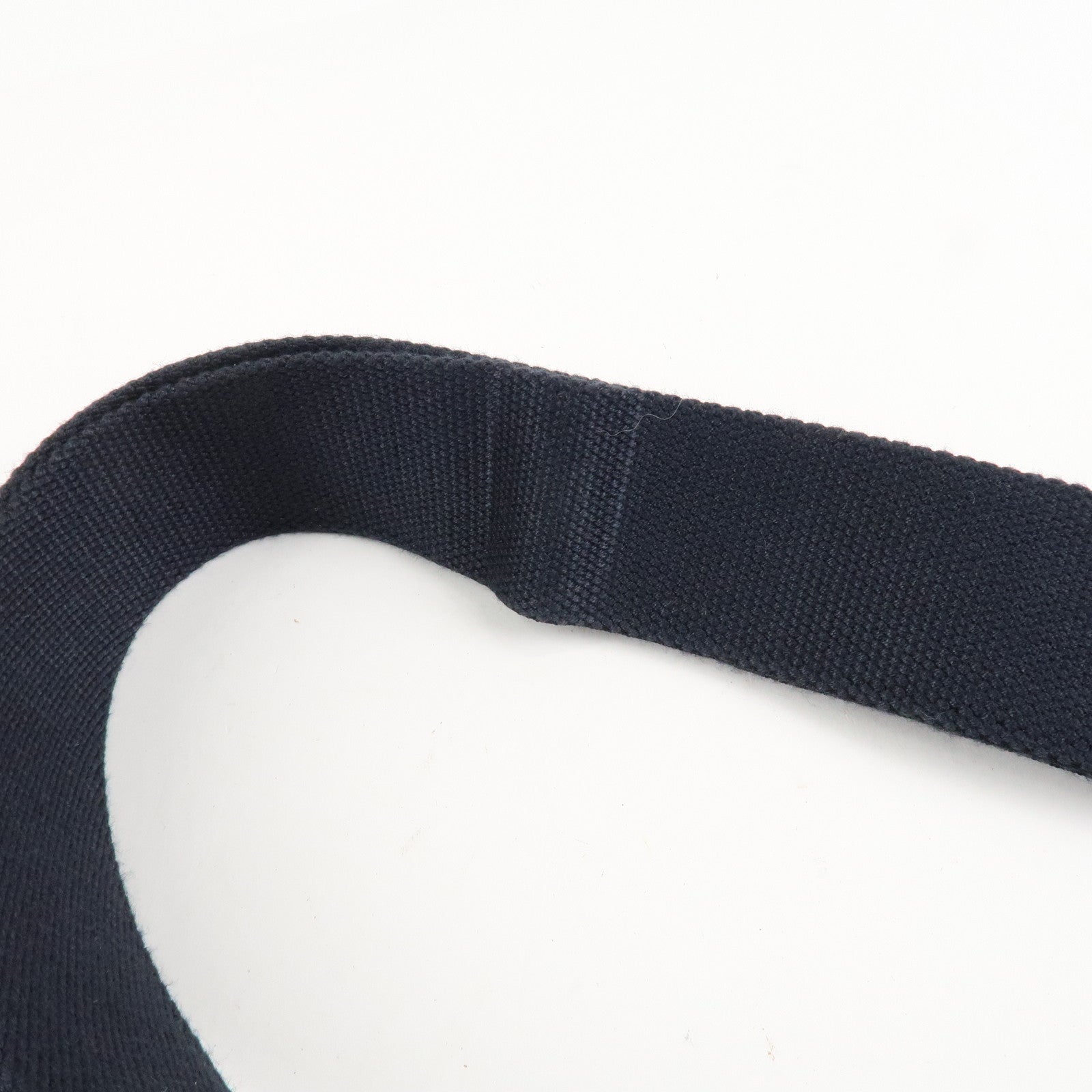 PRADA Canapa Mini Canvas Denim 2Way Shoulder Hand Bag Navy B2439G Used