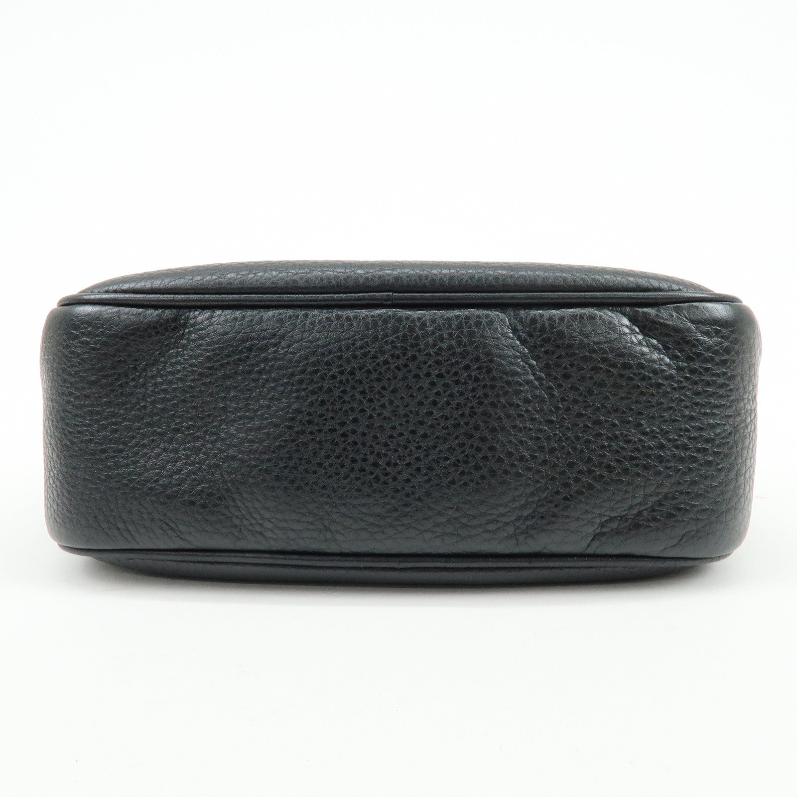 GUCCI SOHO Leather Small Disco Bag Shoulder Bag Black 308364