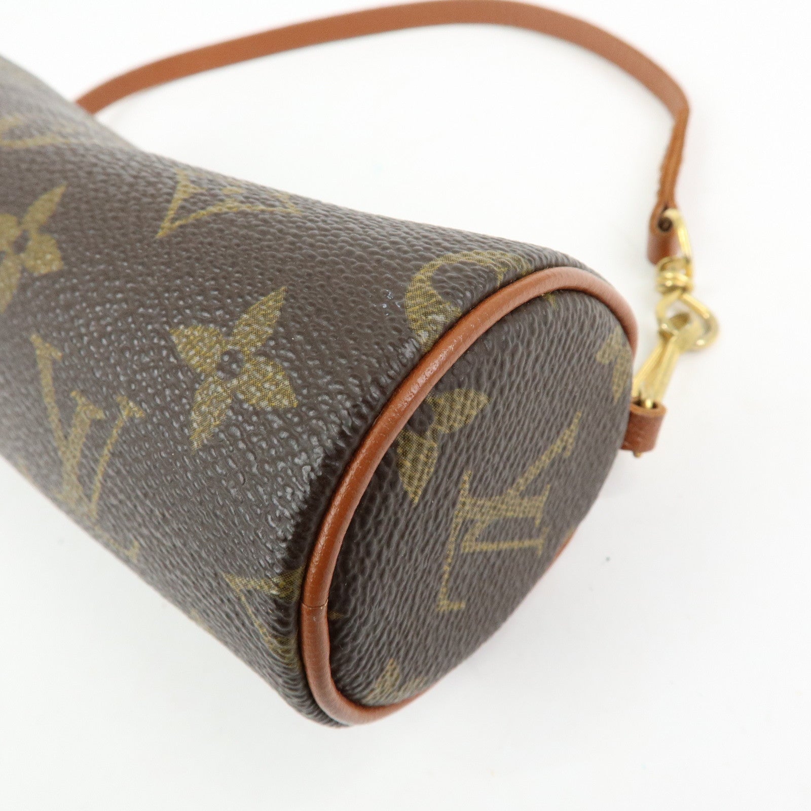 Louis Vuitton Monogram Canvas Mini Pouch for Papillon Bag Brown
