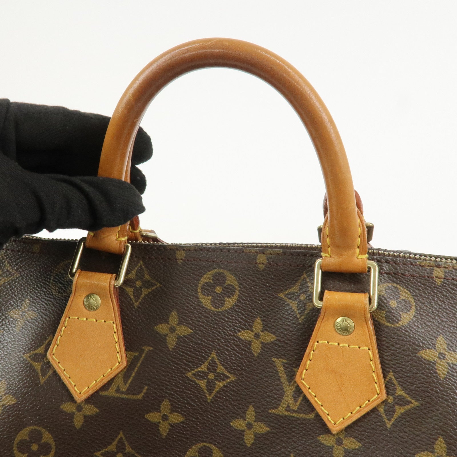 Louis Vuitton Monogram Speedy 30 Boston Bag Hand Bag Brown M41526