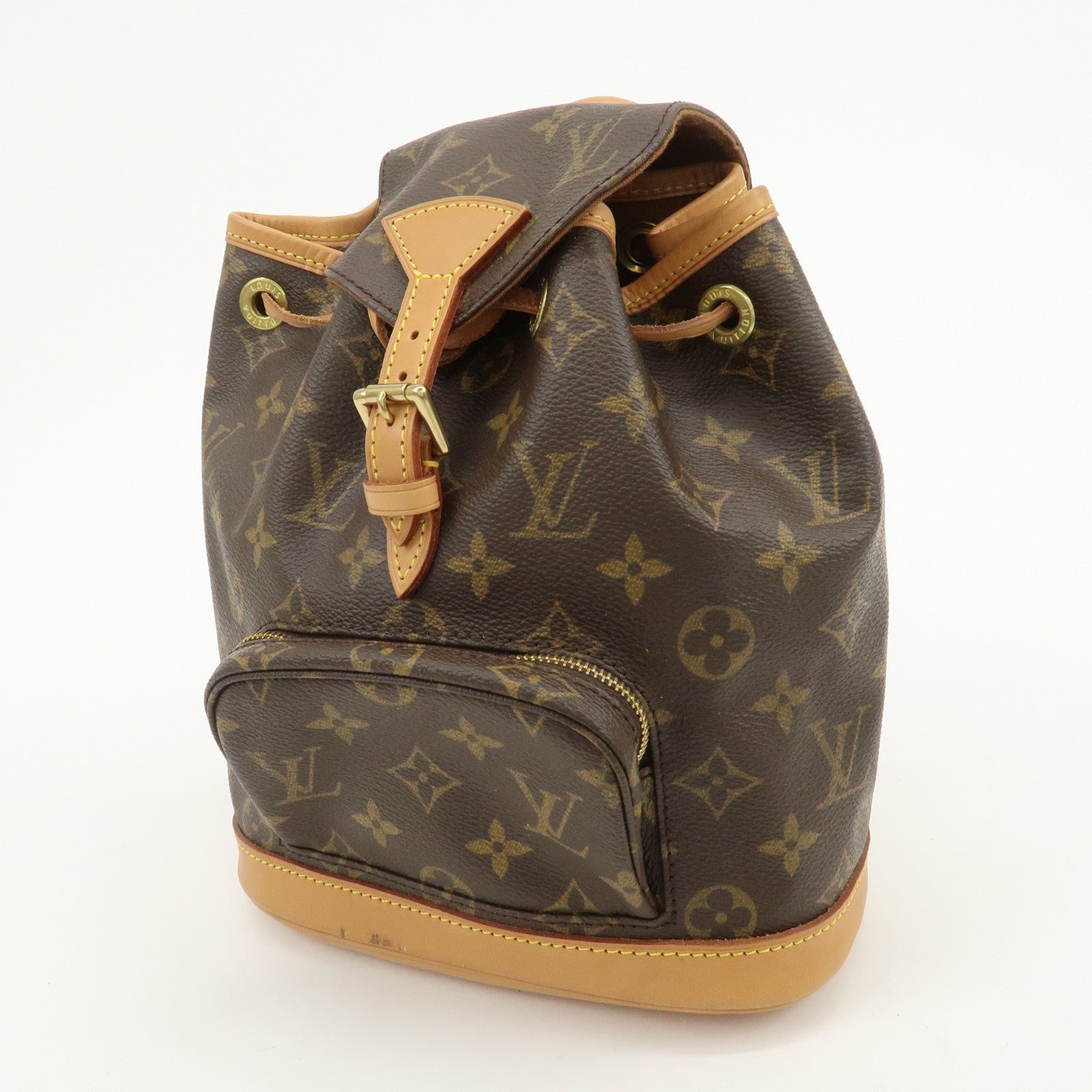 Louis Vuitton Monogram Canvas Mini Montsouris Backpack Brown M51137