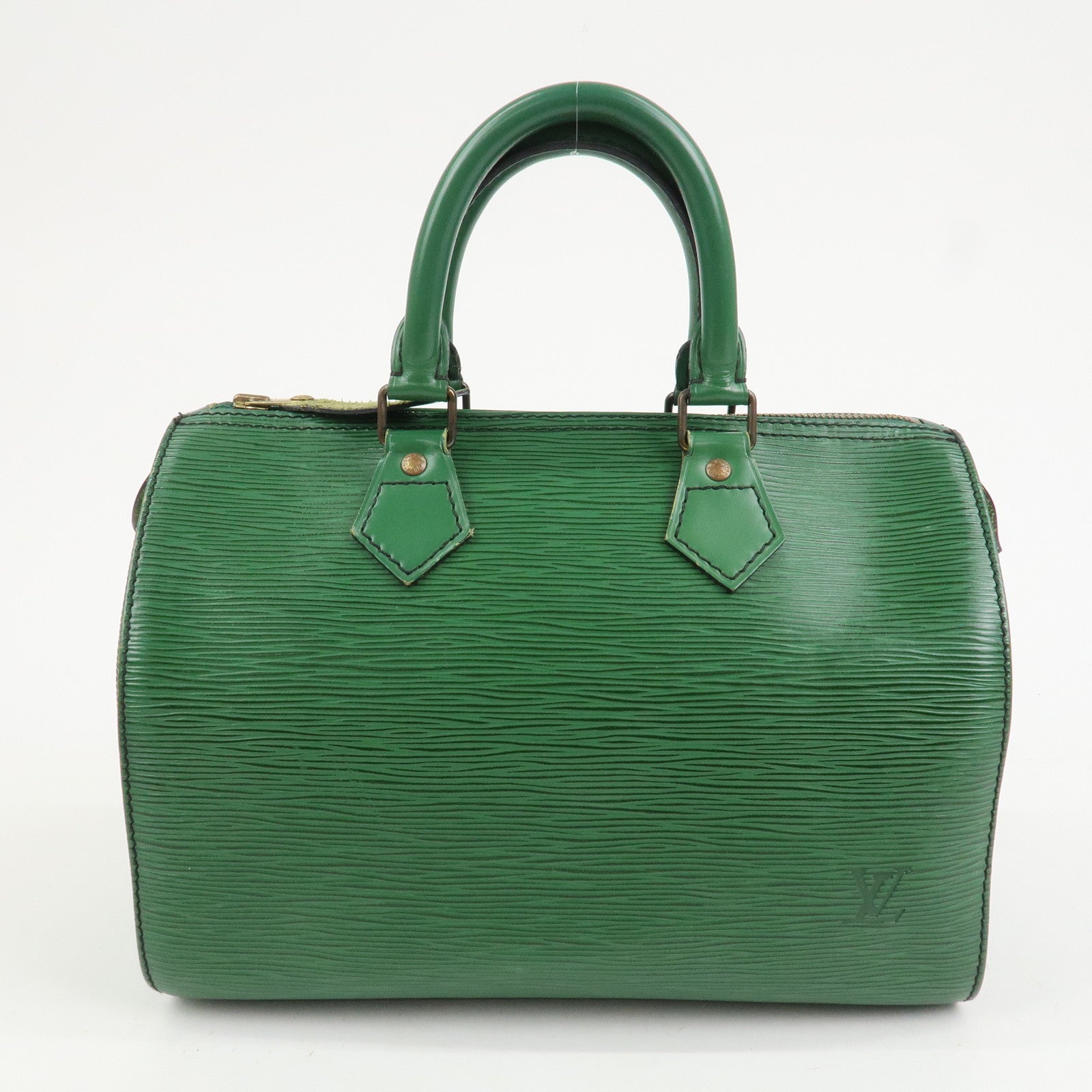 Louis Vuitton Epi Speedy 25 Hand Boston Bag Borneo Green M43014