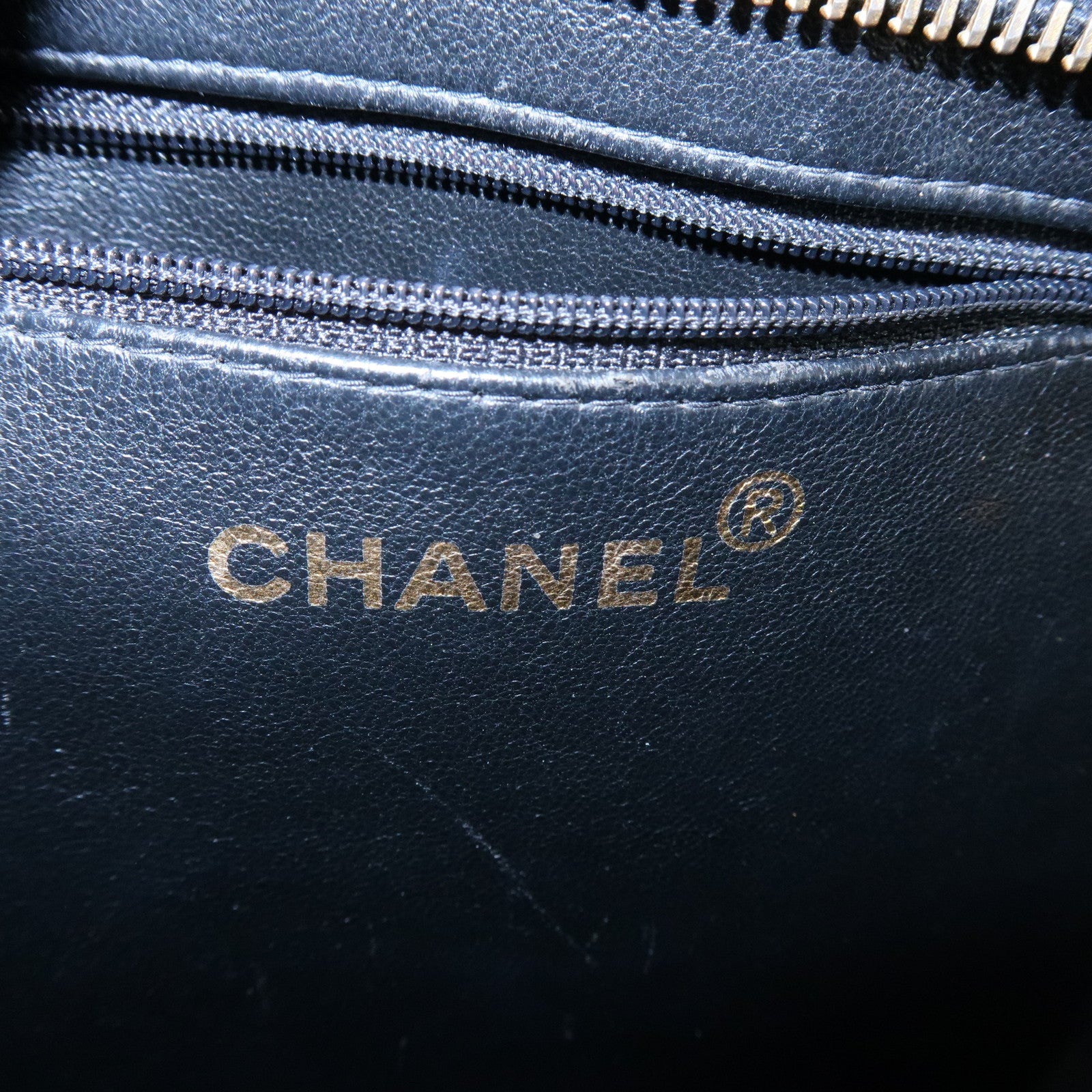 CHANEL Matelasse COCO Mark Medallion Tote Bag Hand Bag Black A01804