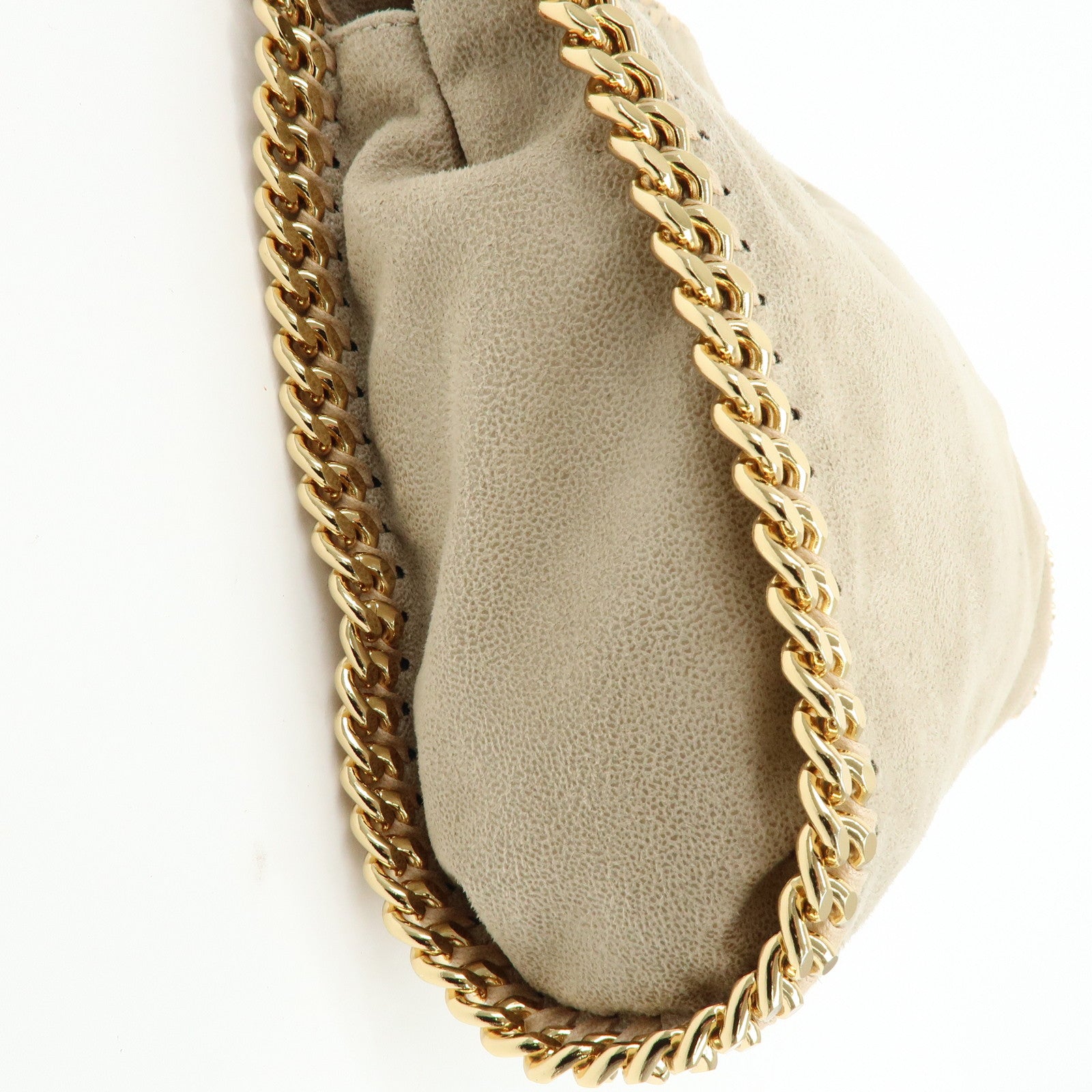 STELLA MCCARTNEY Polyester Shoulder Bag Crossbody Bag Beige