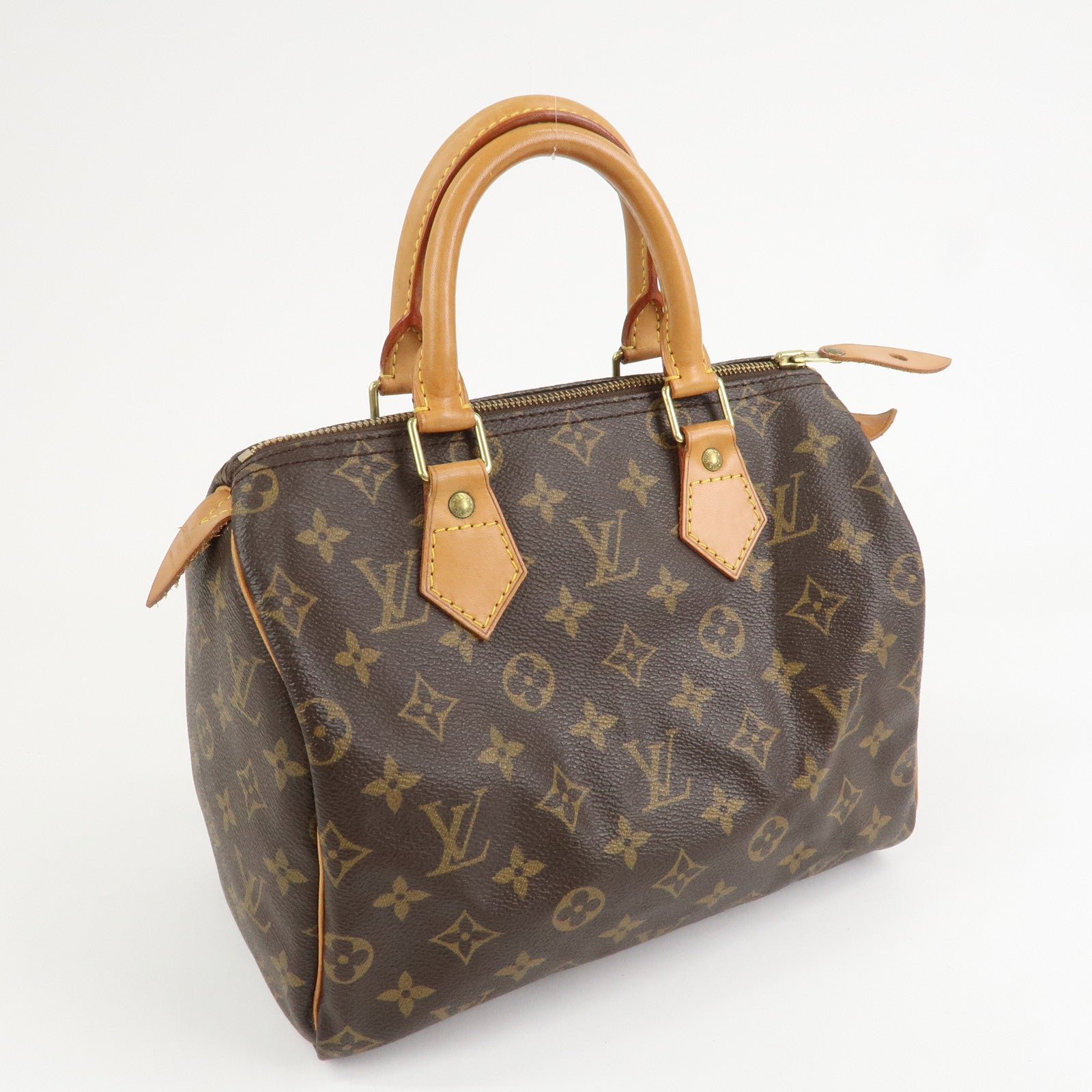 Louis Vuitton Monogram Speedy 25 Boston Bag Hand Bag M41528