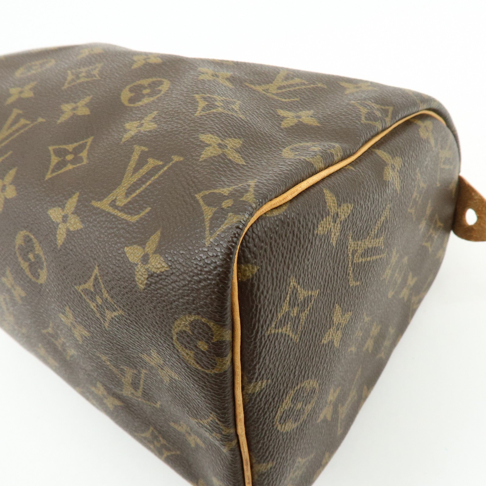 Louis Vuitton Monogram Speedy 25 Boston Bag Hand Bag Brown M41528