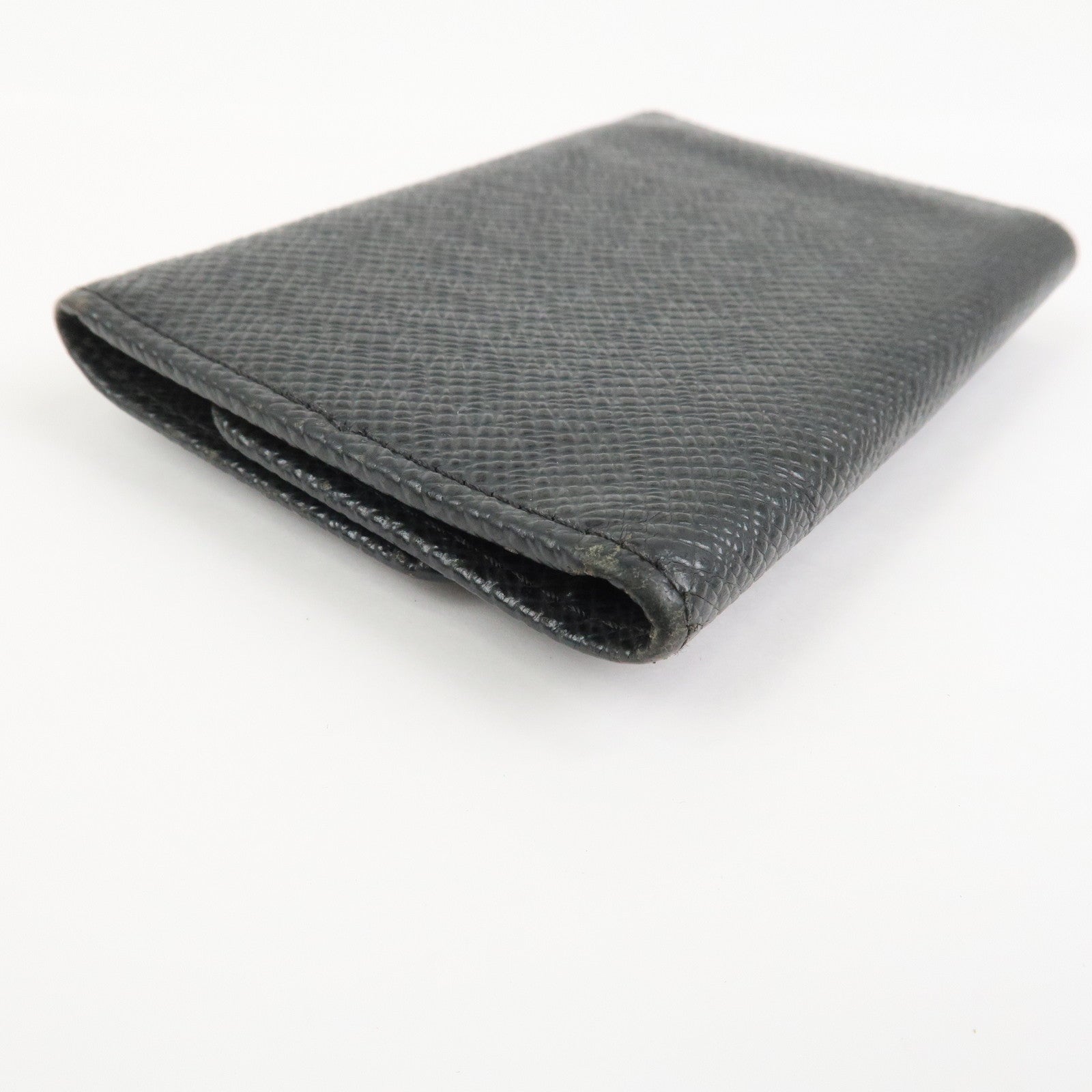 Louis Vuitton Taiga Multicles 6 Key Case Ardoise Black M30532
