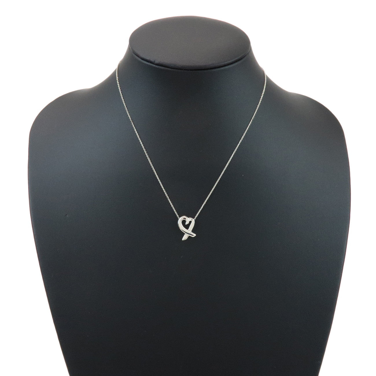 Tiffany & Co Loving Heart Necklace Small SV925 Silver
