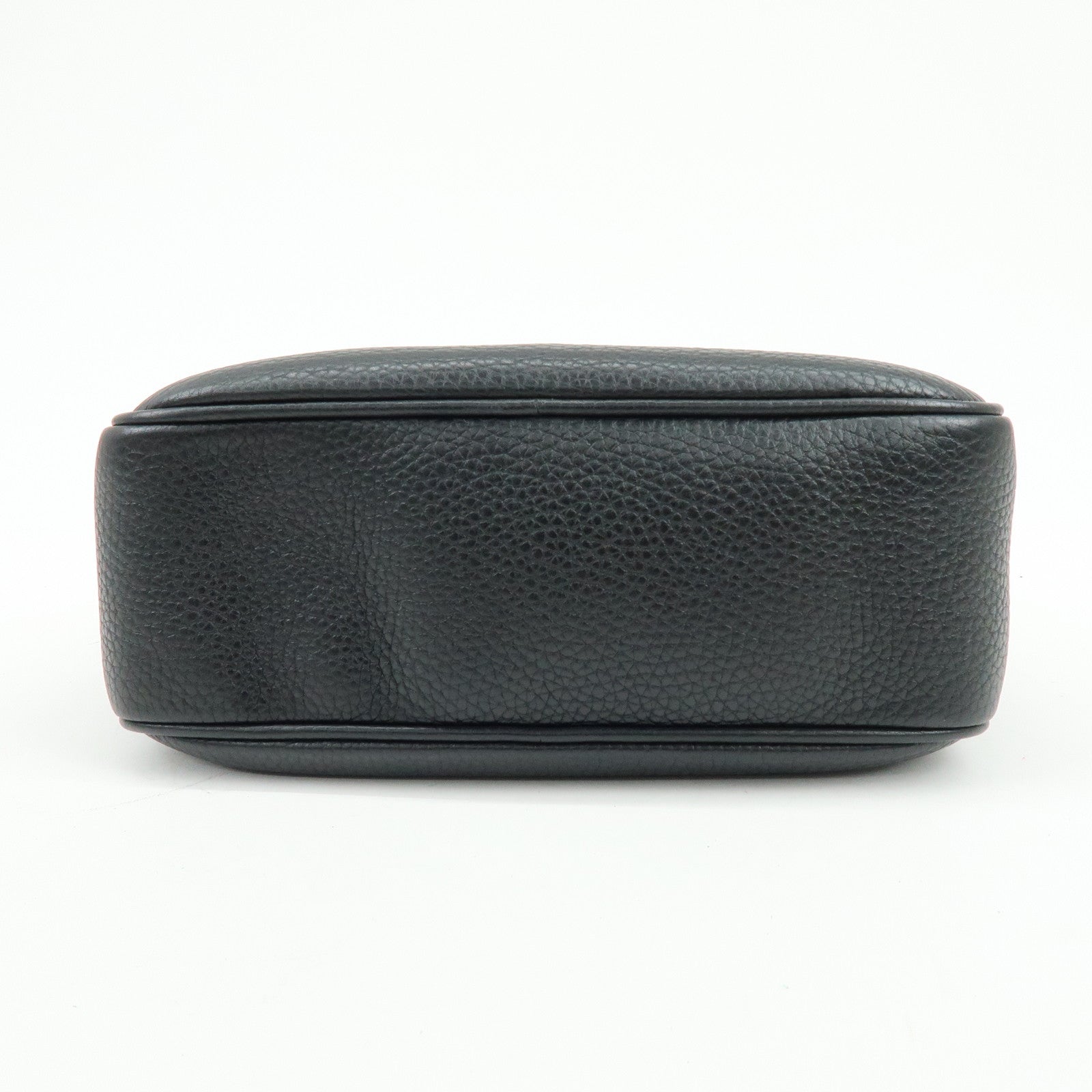 GUCCI SOHO Leather Shoulder Bag Crossbody Bag Black 308364