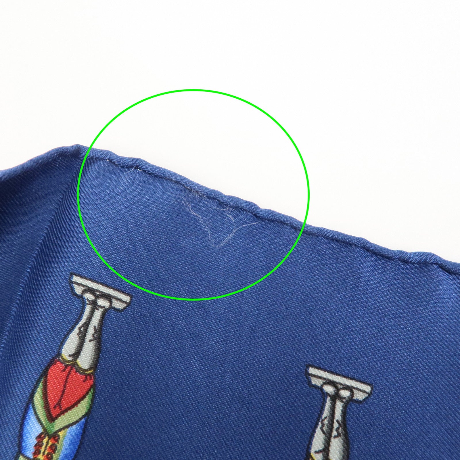 HERMES Carre 90 Silk 100% Scarf Les Artificiers Navy Yellow