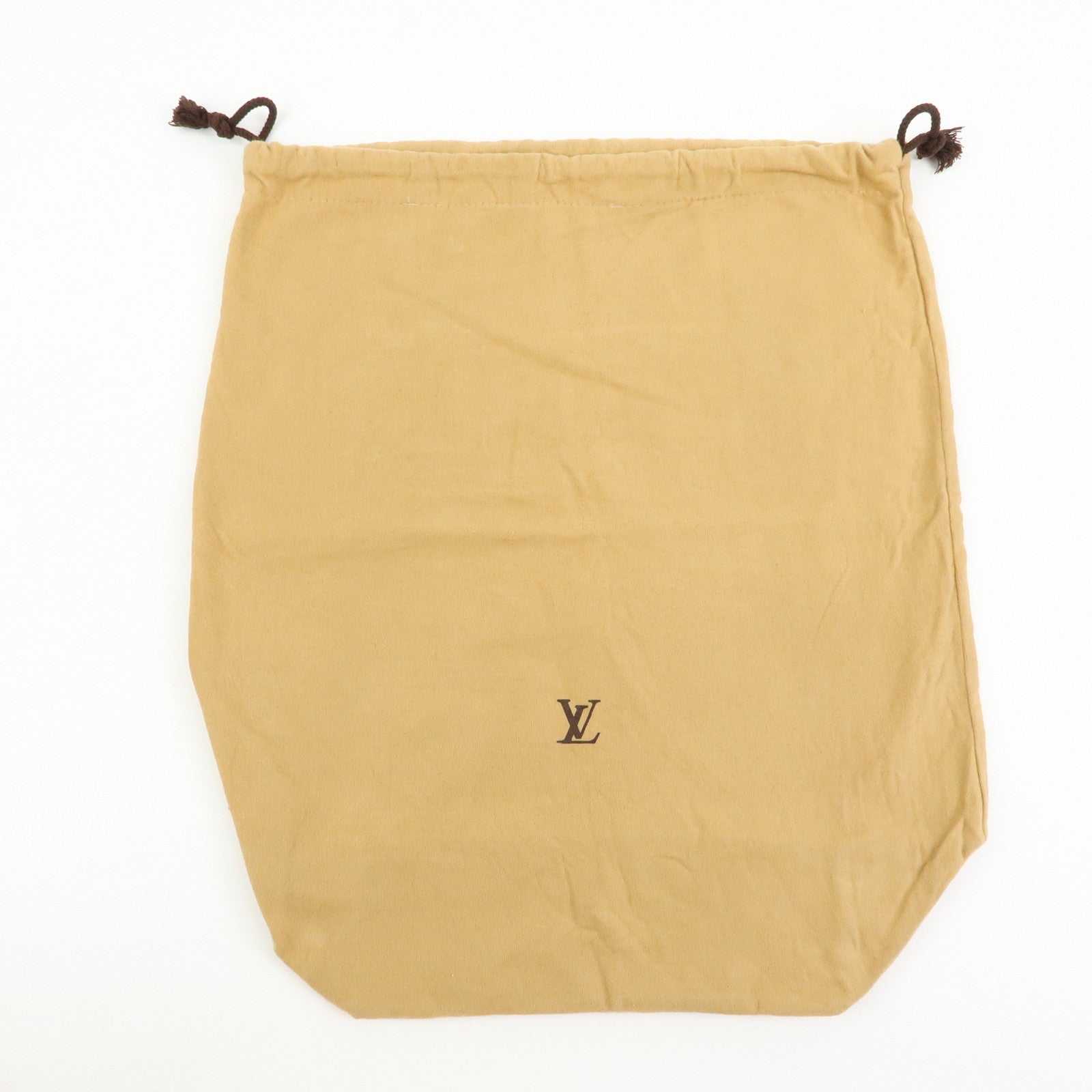 Louis Vuitton Set of 10 Dust Bag Storage Bag Drawstring Style Beige