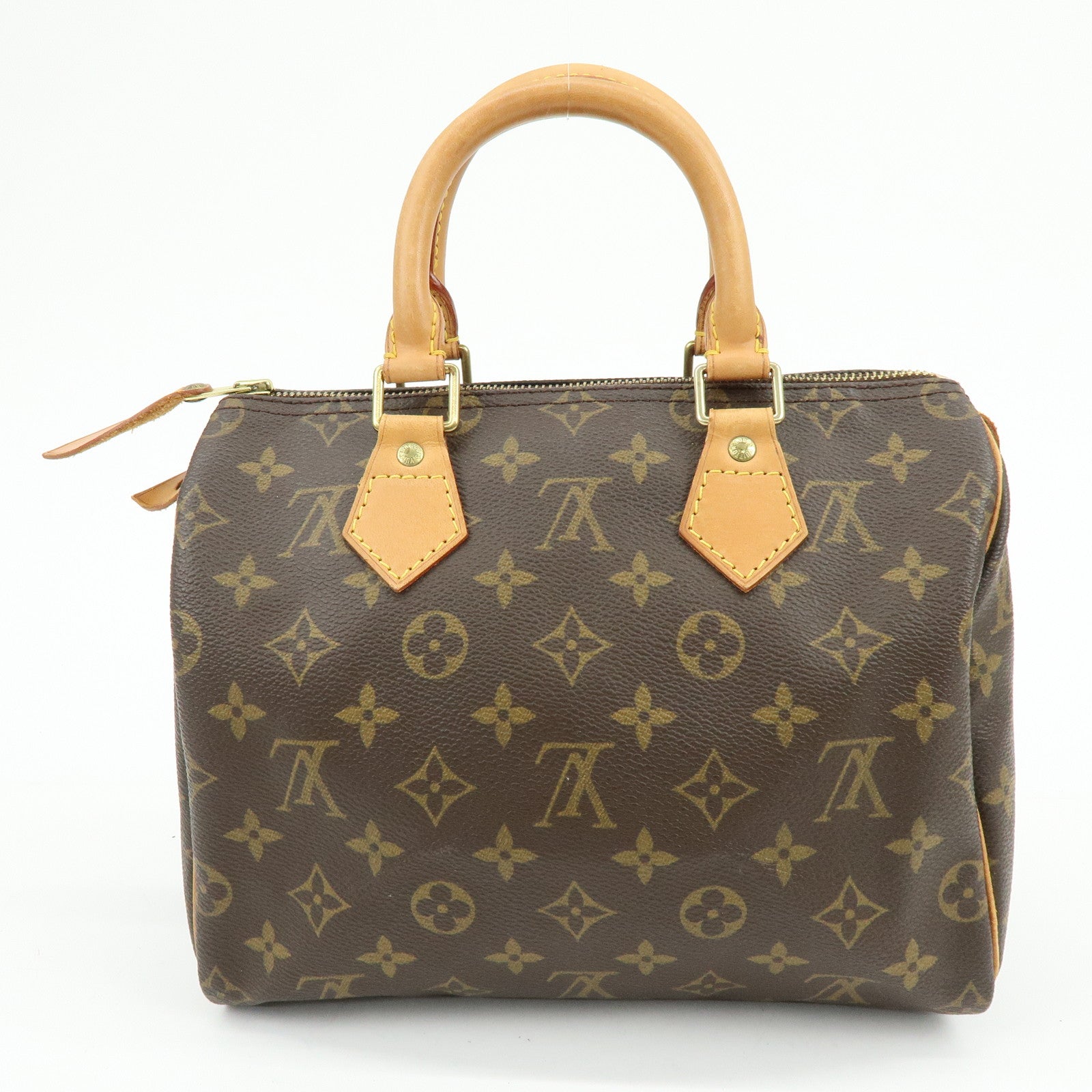 Louis Vuitton Monogram Speedy 25 Boston Bag Hand Bag Brown M41528