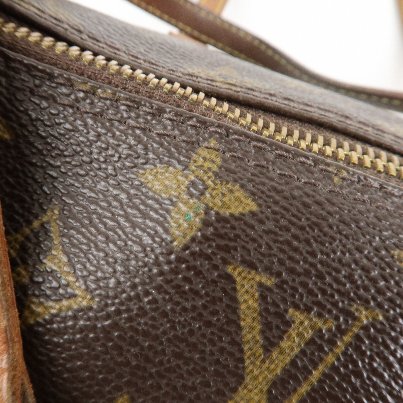 Louis Vuitton Monogram Papillon 30 Hand Bag Brown M51385 Used