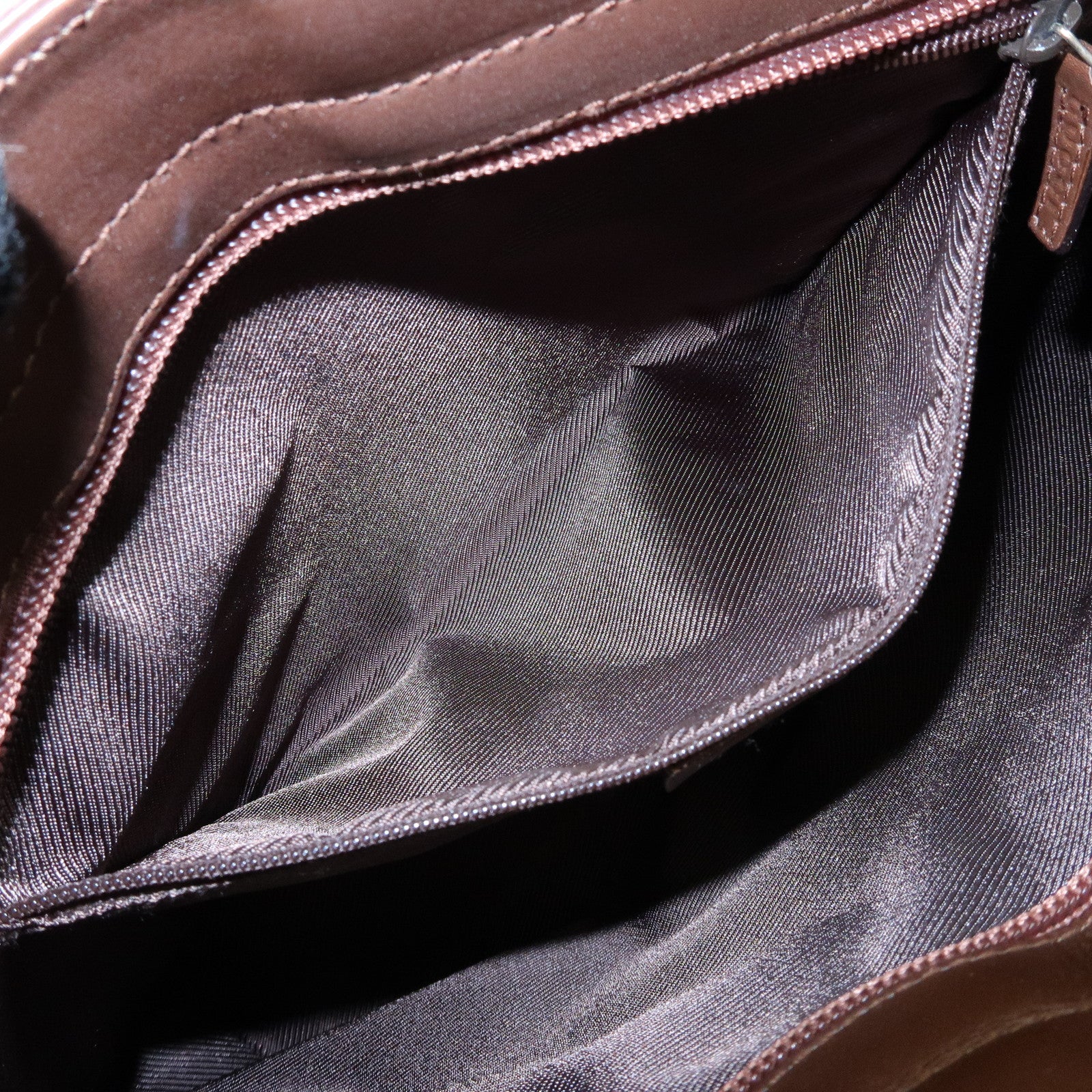 GUCCI GG Canvas Leather Tote Bag Hand Bag Beige Brown 002.1119