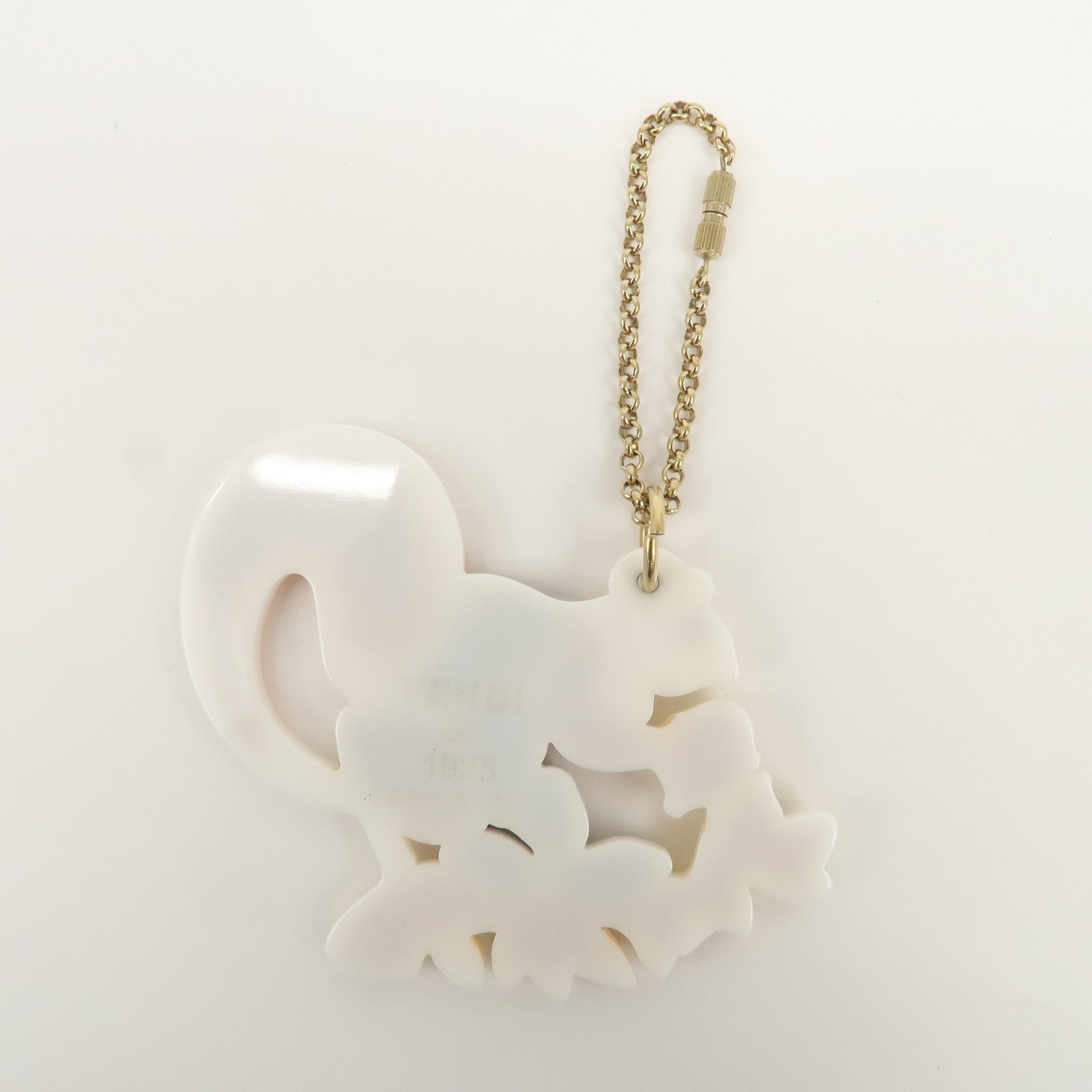 FENDI Plastic Squirrel Bag Charm Key Charm Key Chain Multicolor