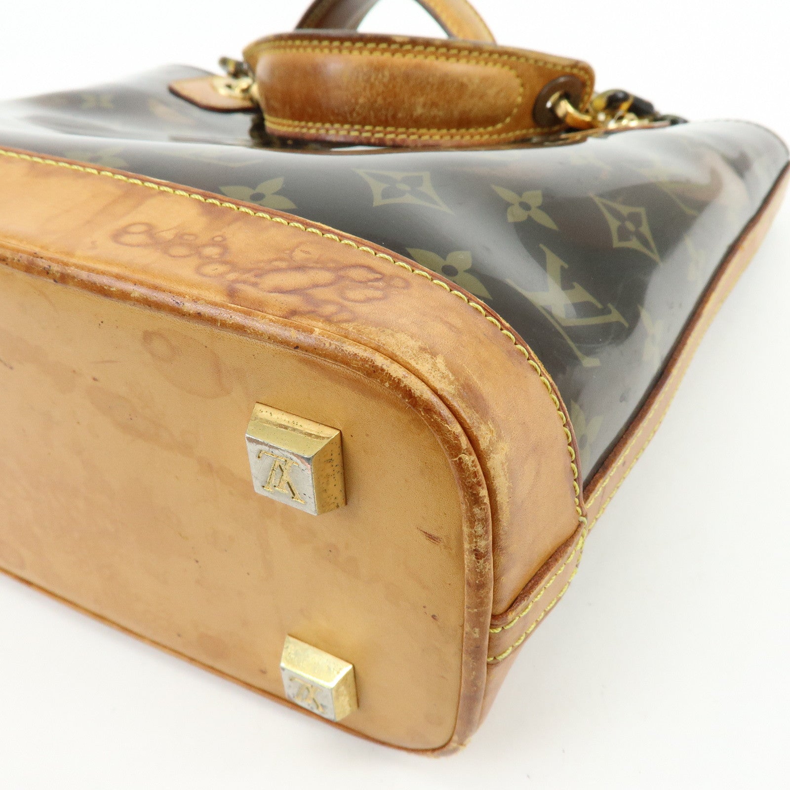 Louis Vuitton Monogram Cabas Ambre PM Tote Bag Clear Brown M92502