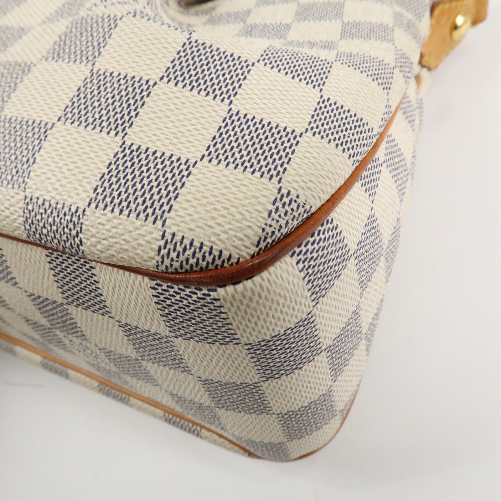 Louis Vuitton Damier Azur Siracusa PM Shoulder Bag M41113 Used