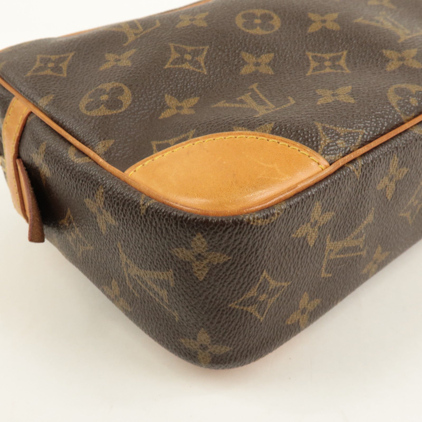 Louis Vuitton Monogram Compiegne 28 Pouch Clutch Bag Brown M51845 Used