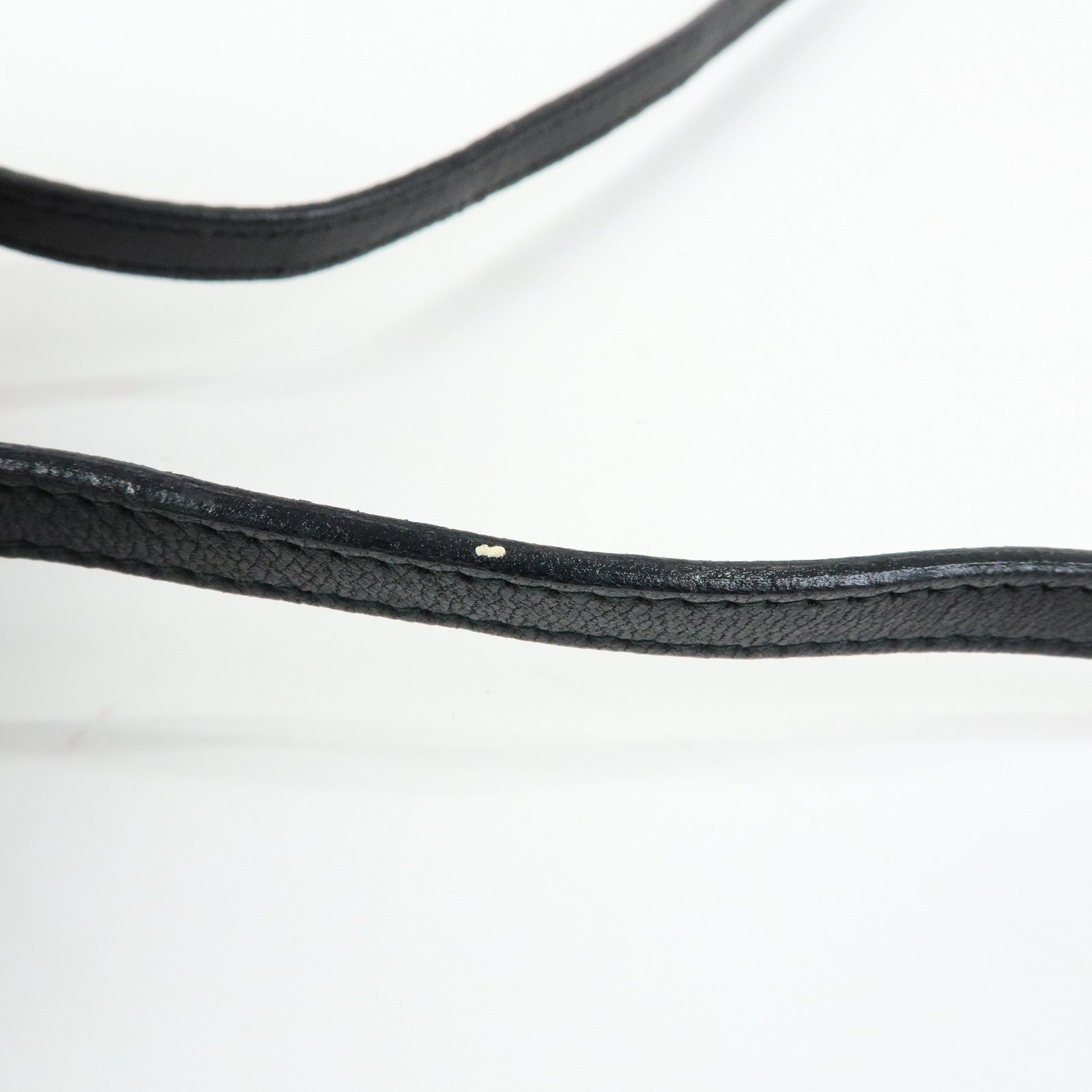 Ferragamo Leather Suede Shoulder Bag Crossbody Bag Black