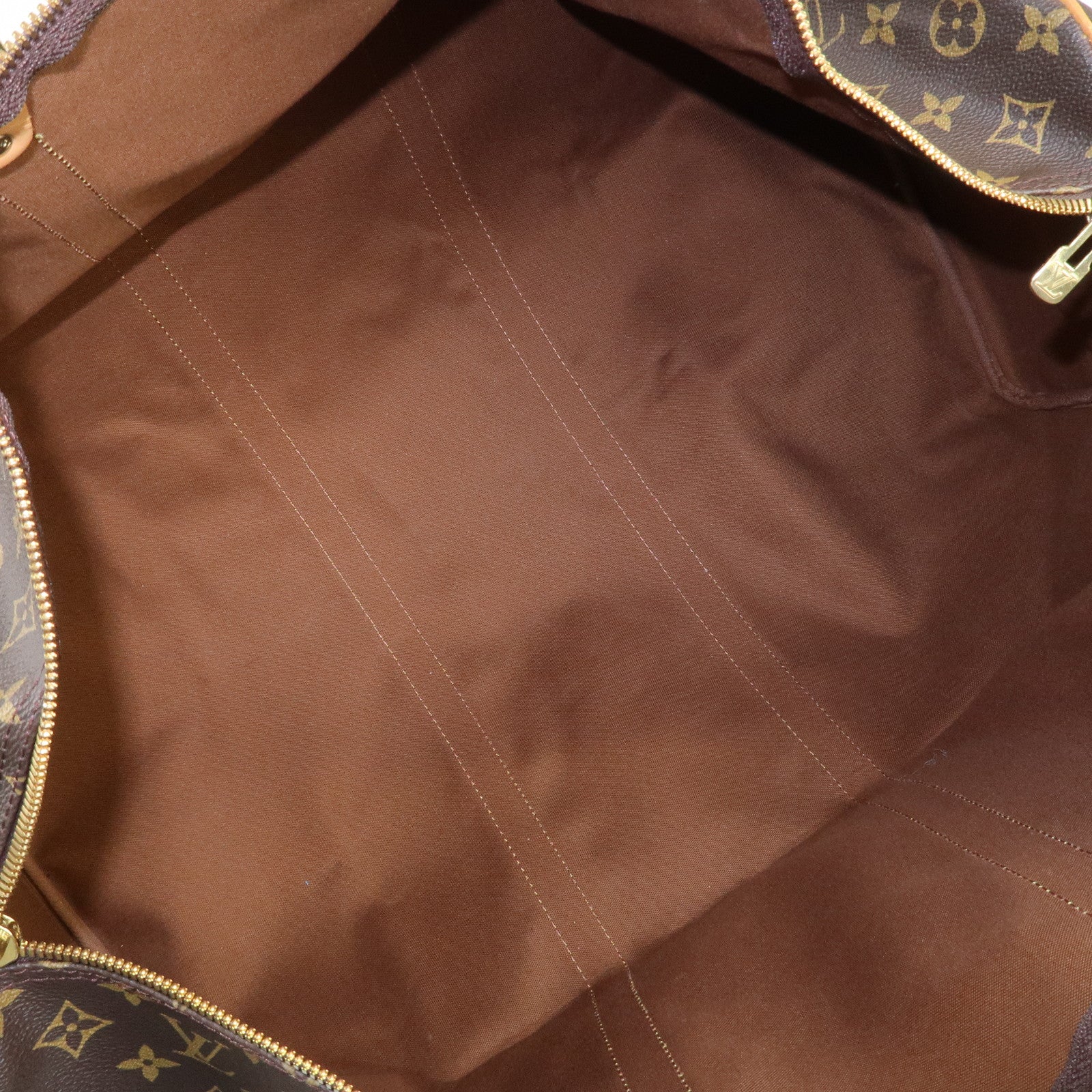 Louis Vuitton Monogram Keep All Bandouliere 60 Bag Brown M41412 Used