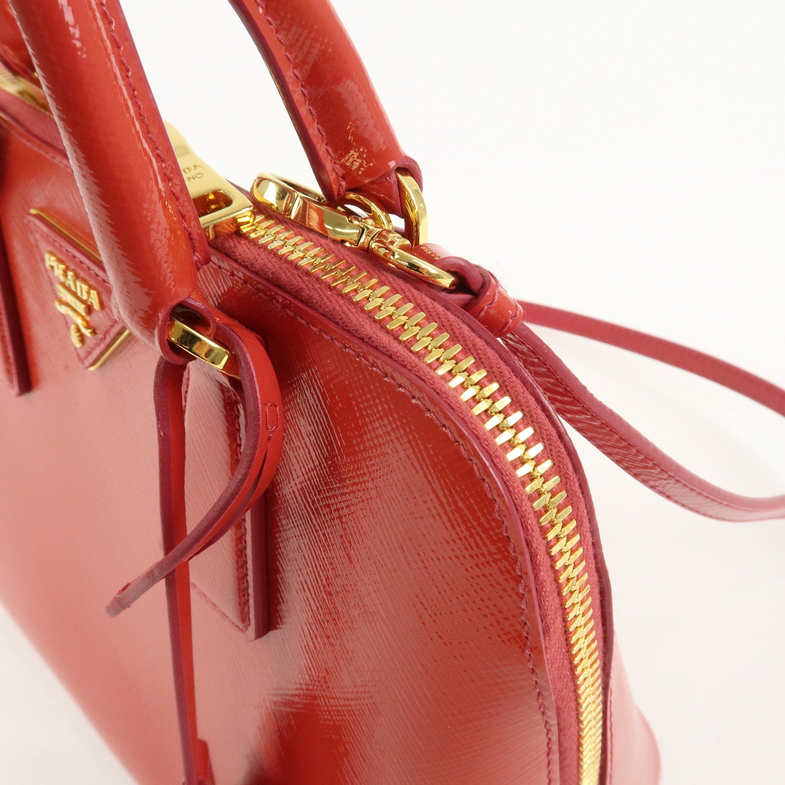 PRADA Promenade Small Saffiano 2Way Hand Shoulder Bag BL0838