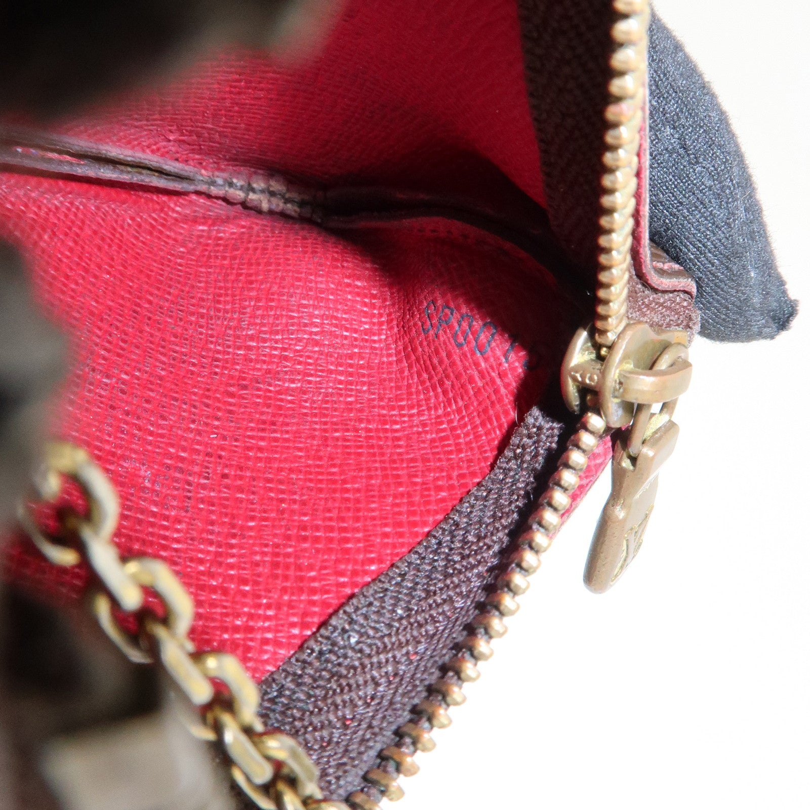 Louis Vuitton Monogram Cherry Pochette Cles Coin Case M95042