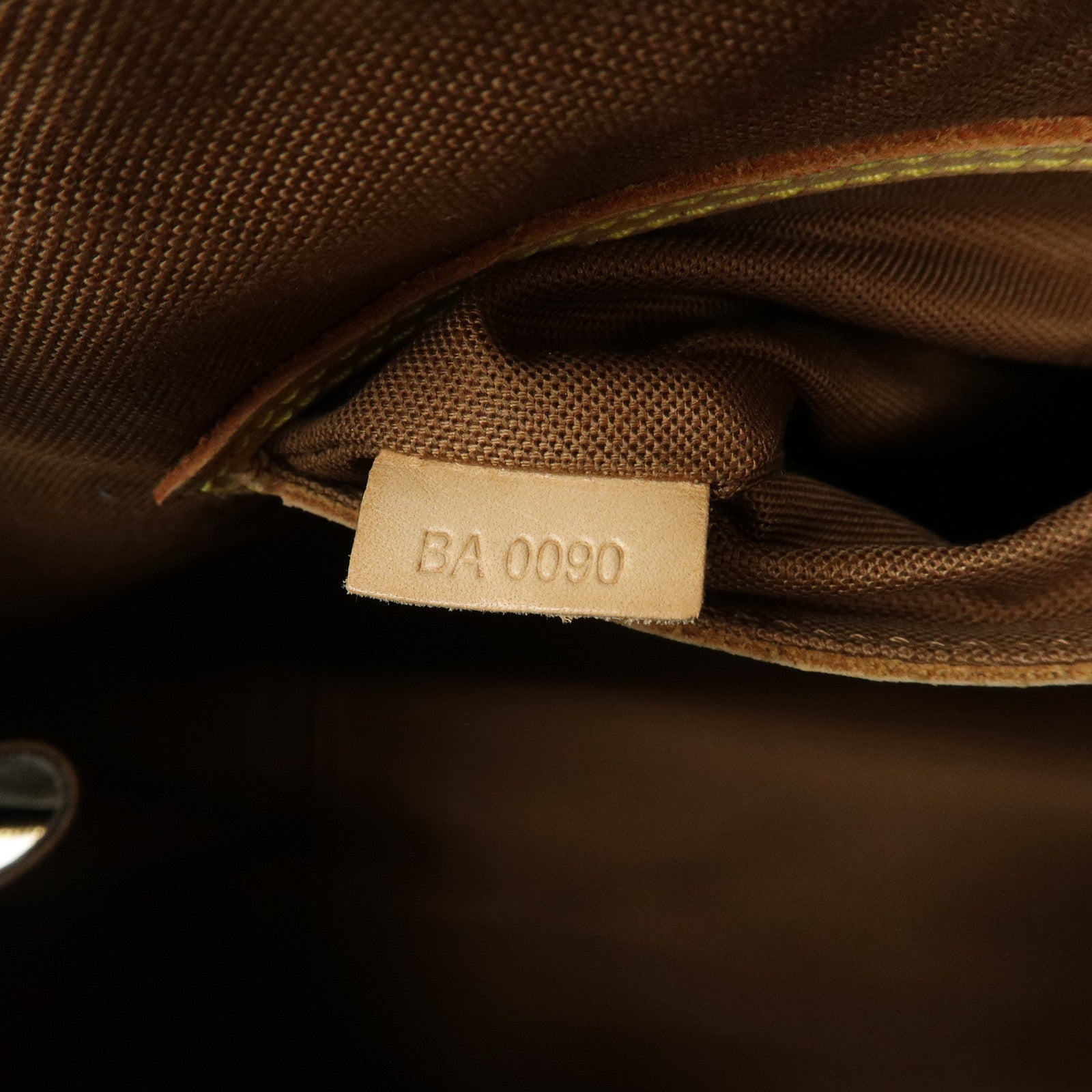 Louis Vuitton Monogram Alma Hand Bag Brown M51130