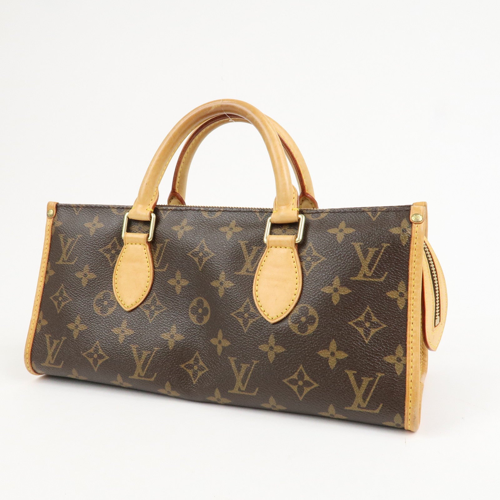 Louis Vuitton Monogram Popincourt Hand Bag Brown M40009