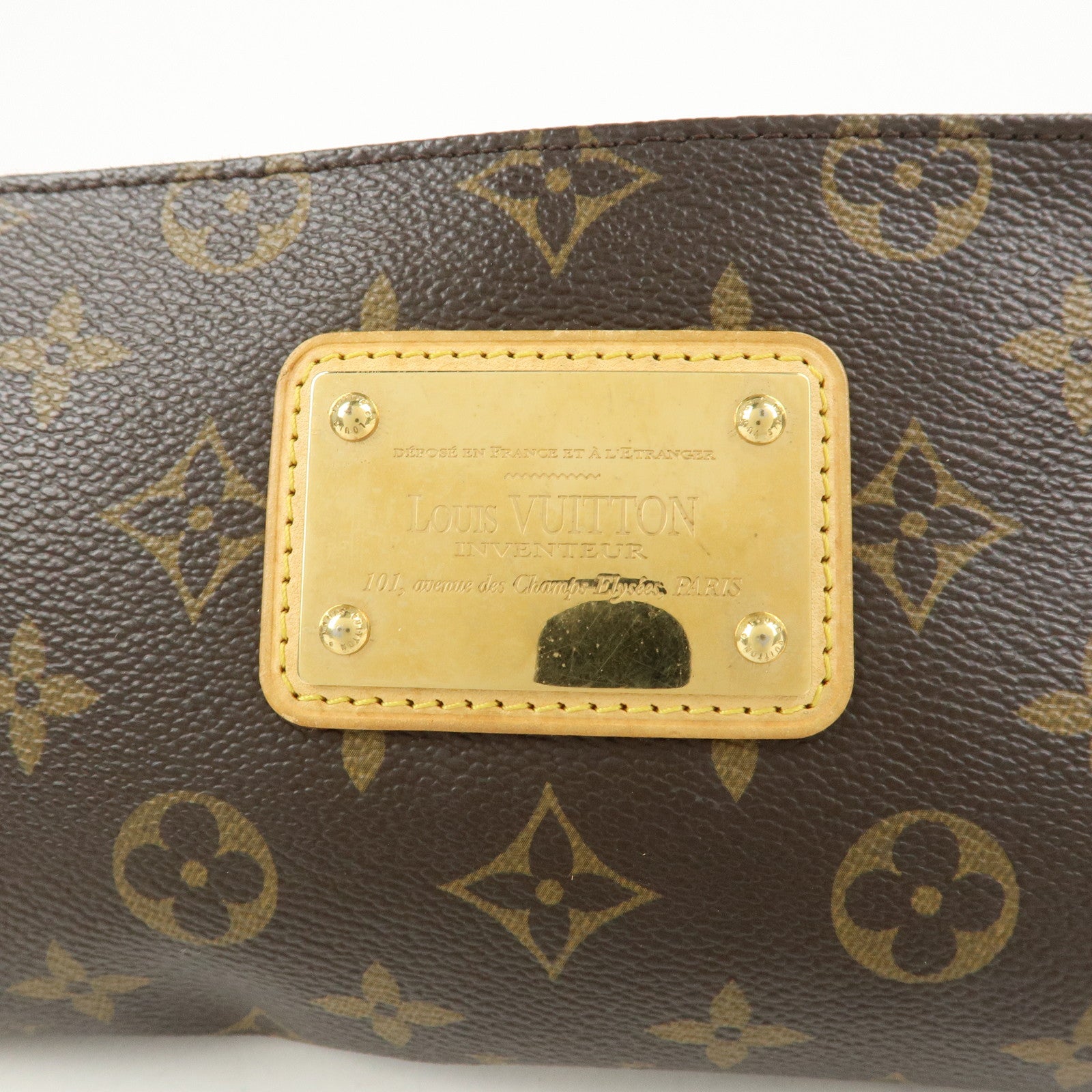 Louis Vuitton Monogram Sophie 2Way Chain Shoulder Bag Brown M40158