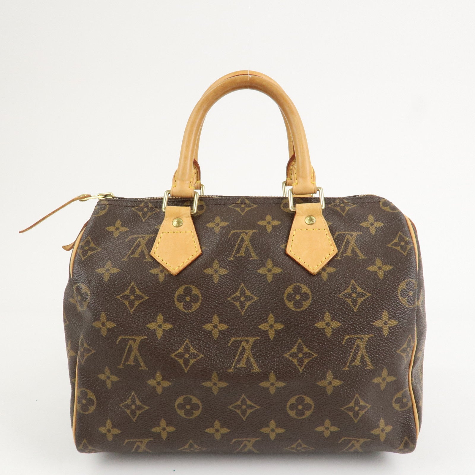 Louis Vuitton Monogram Speedy 25 Hand Bag Boston Bag M41528
