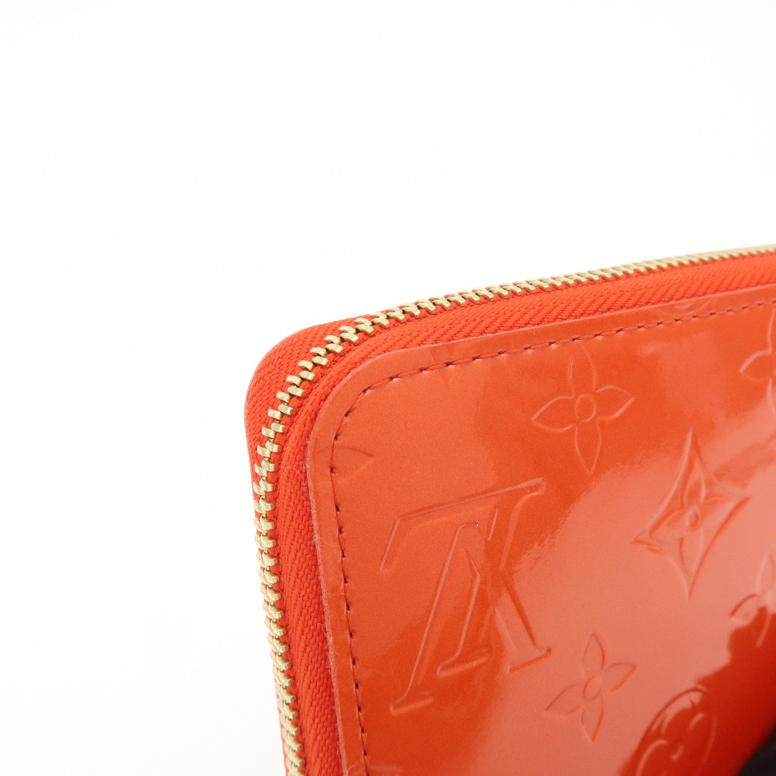 Louis Vuitton Monogram Vernis Leather Round Zippy Wallet M93724 Used