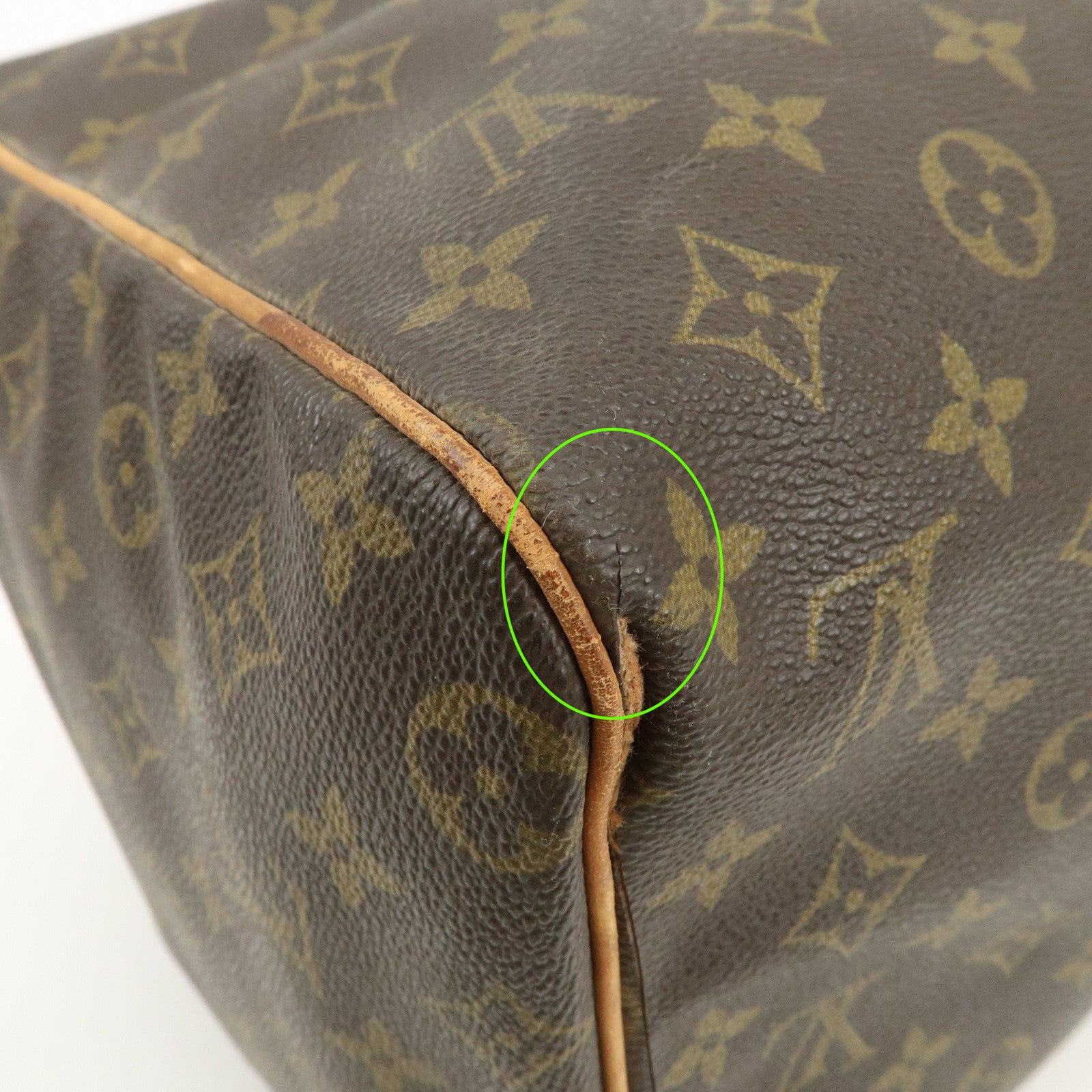 Louis Vuitton Monogram Sac Souple 45 Boston Bag Brown M41624
