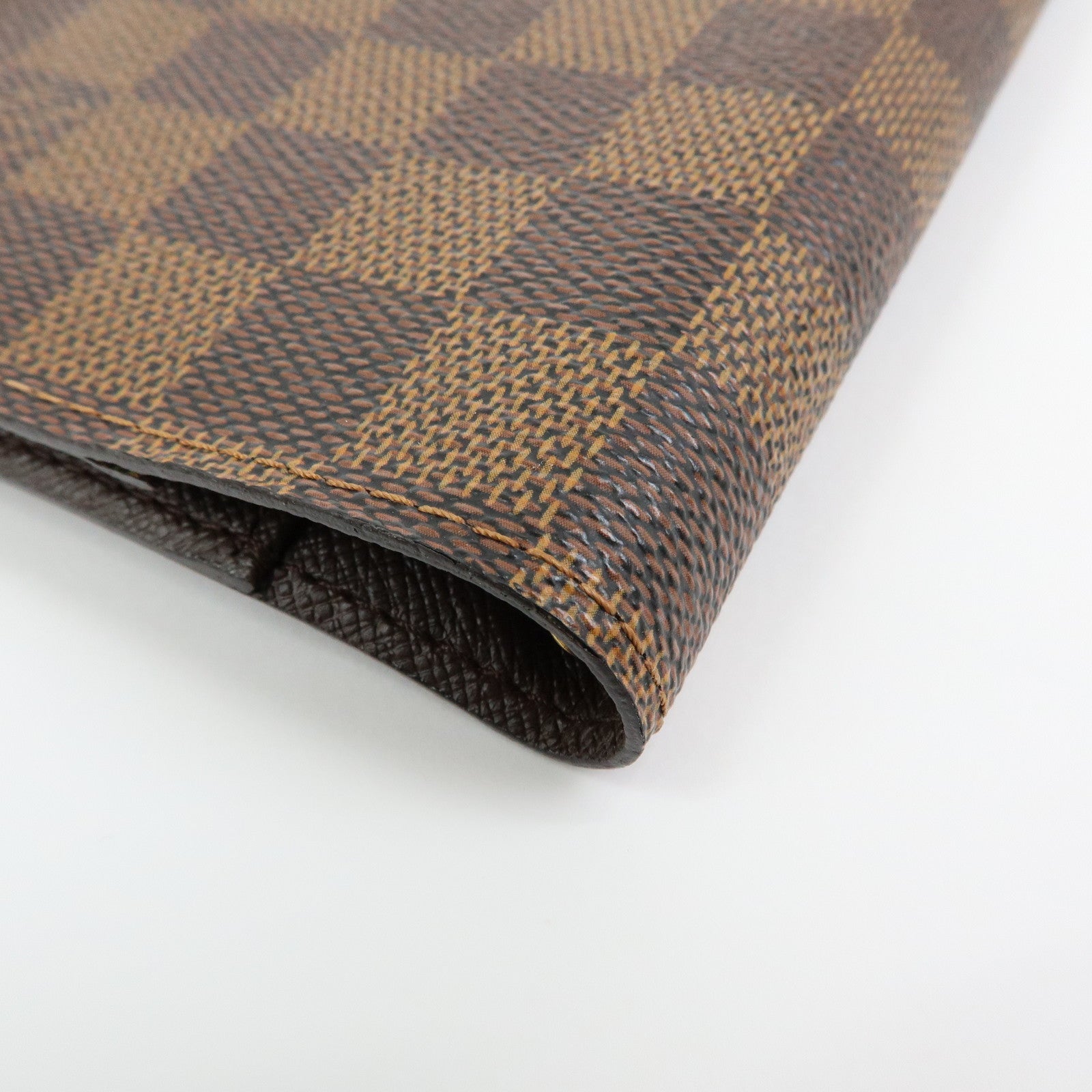 Louis Vuitton Damier Agenda PM Planner Cover Brown R20700
