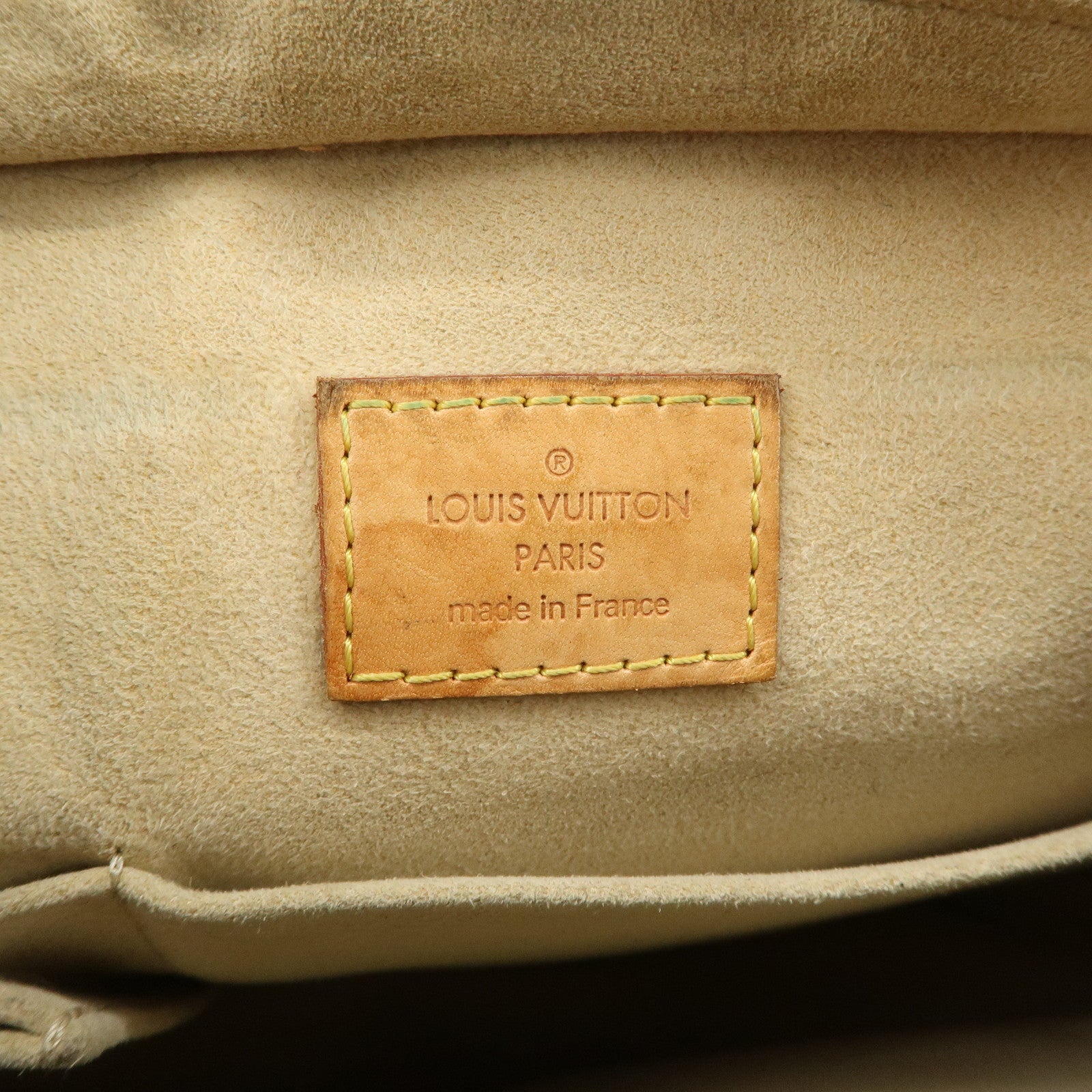 Louis Vuitton Monogram Hudson GM Shoulder Bag Brown M40045 Used