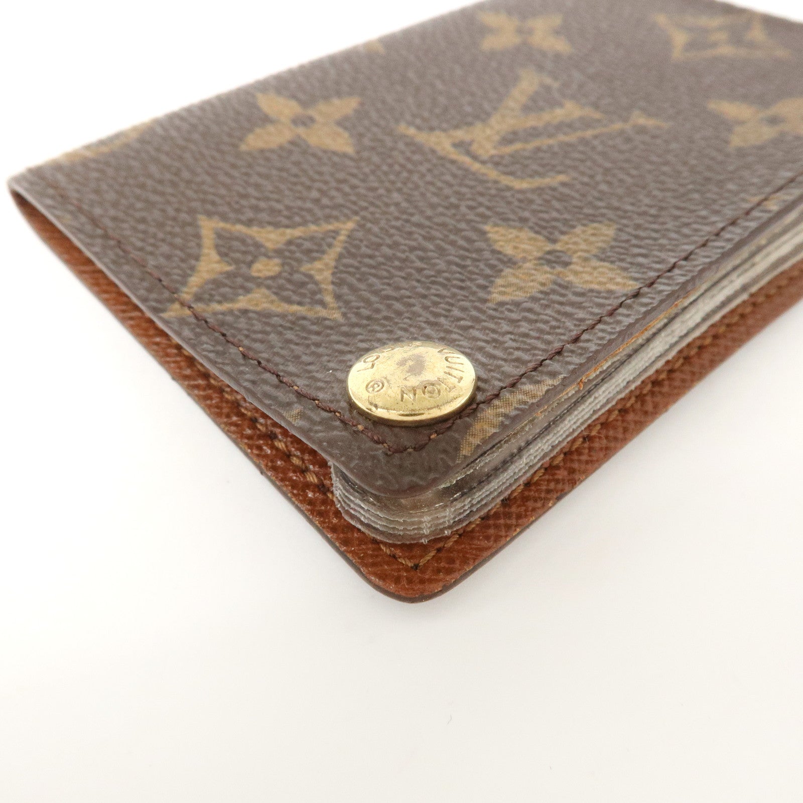 Louis Vuitton Monogram Taiga Set of 3 Card Case M60937 M60533