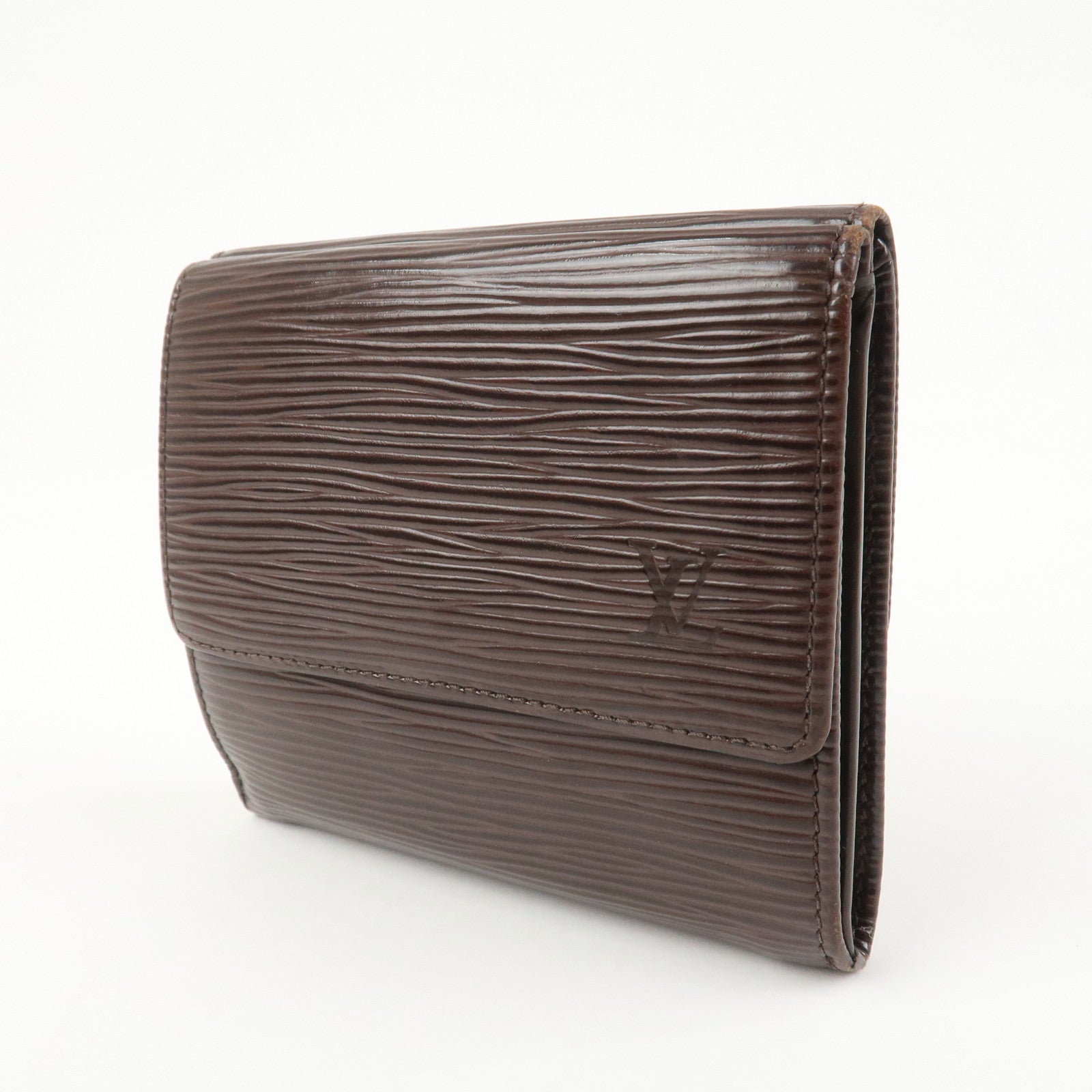 Louis Vuitton Epi Porte Monnaie Billets Carte Credit Mocha M6348D