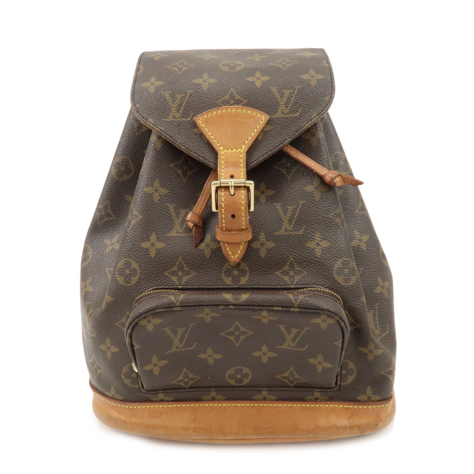 Louis Vuitton Monogram Montsouris MM Backpack Brown M51136