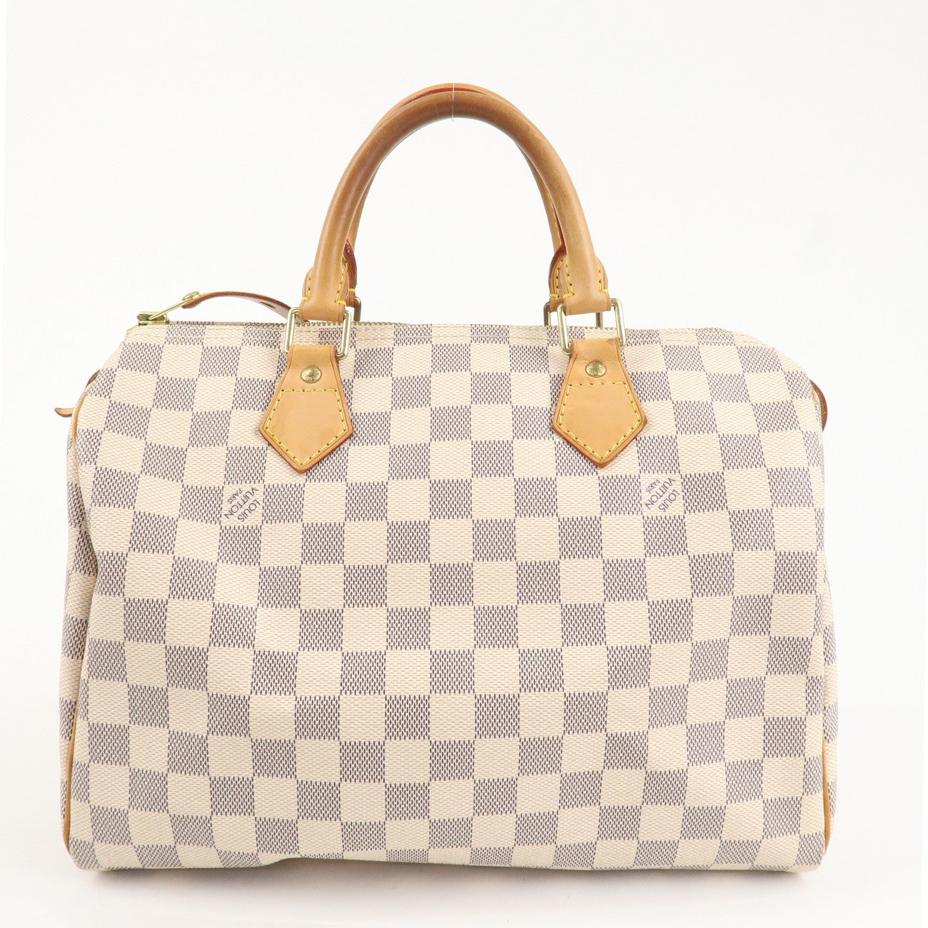 Louis Vuitton Damier Azur Speedy 30 Boston Bag Hand Bag N41533 Used