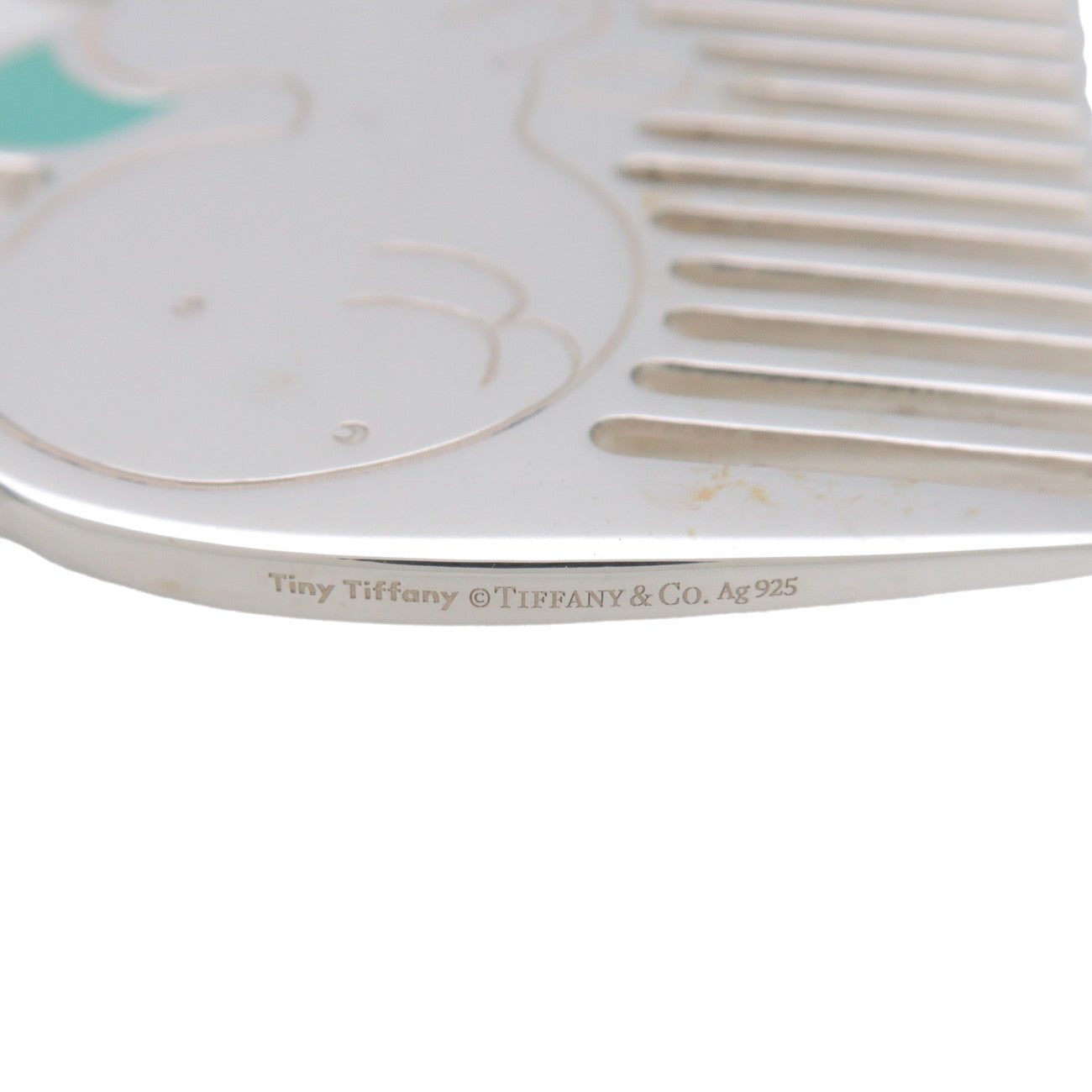 Tiffany & Co Rabbit Baby Comb Silver SV925 Hair Accessory