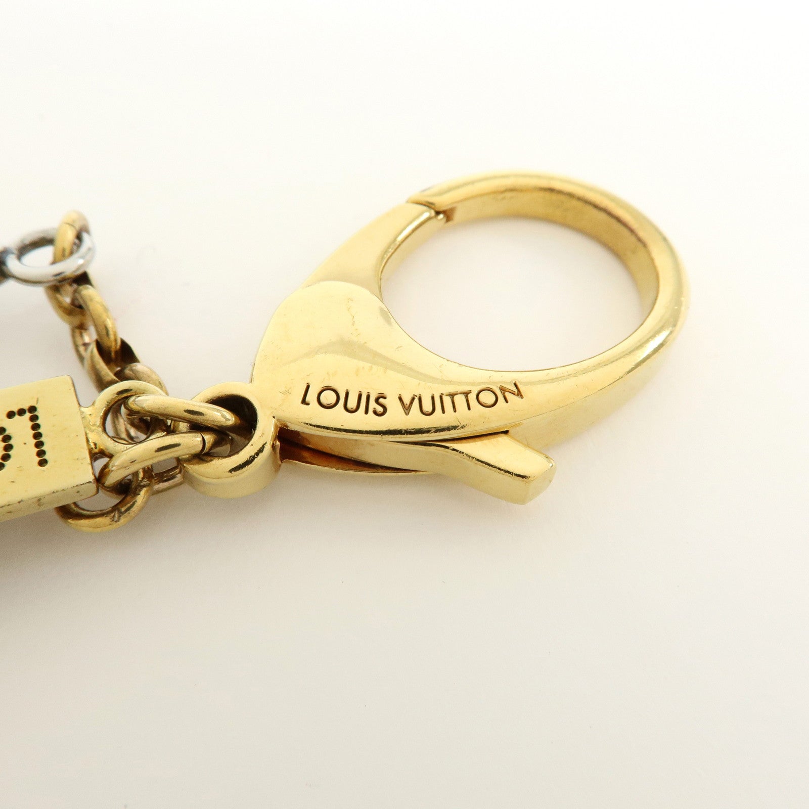 Louis Vuitton Bijoux Sac Tapage Metal Bag Charm Gold Silver M65090