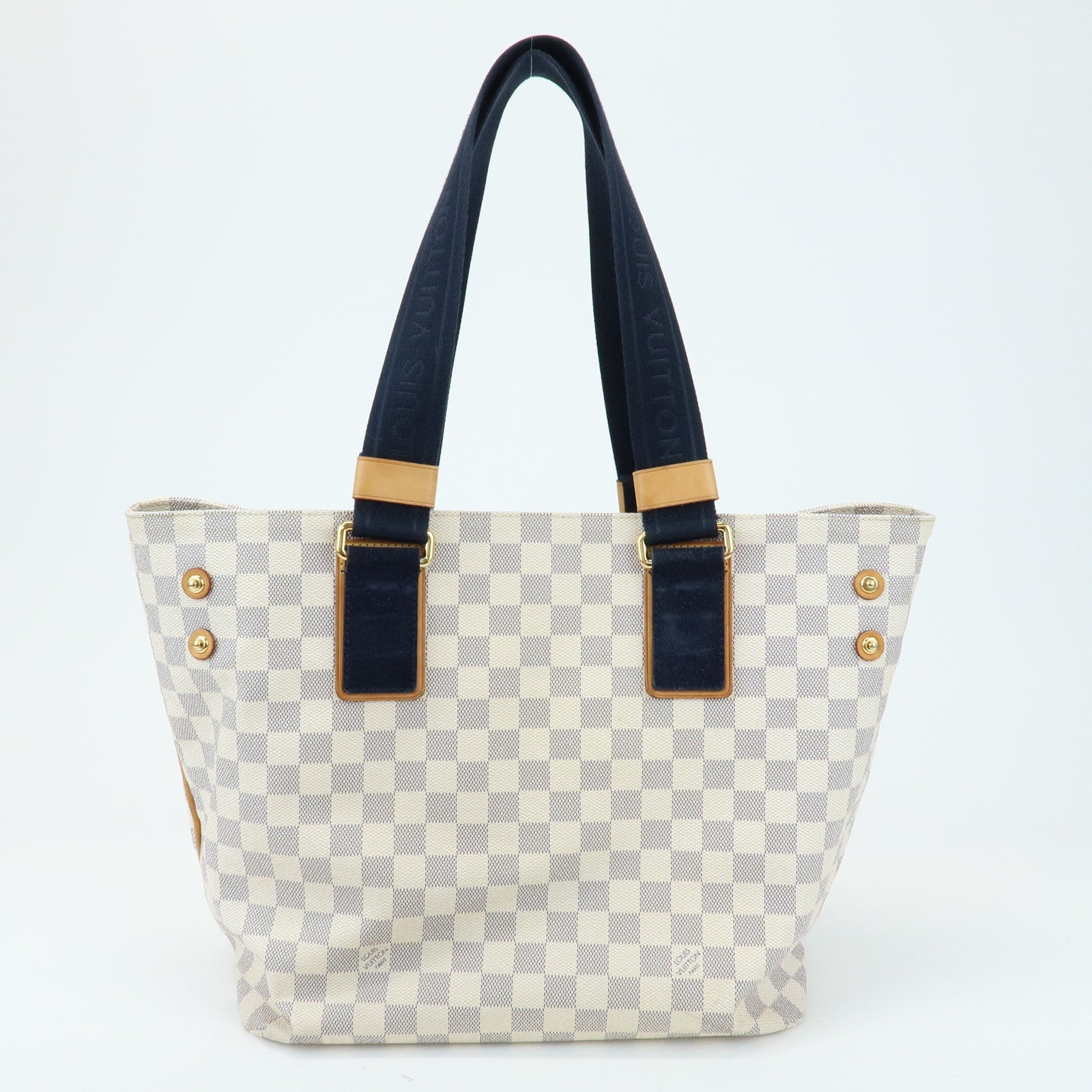 Louis Vuitton Damier Azur Planete Soleil Cabas PM Tote Bag N41179
