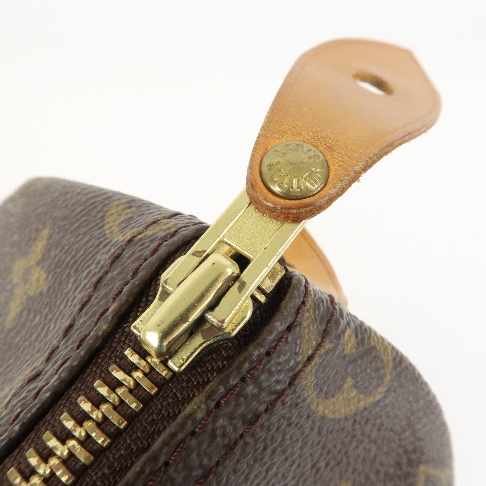 Louis Vuitton Monogram Speedy 25 Boston Bag Hand Bag Brown M41528