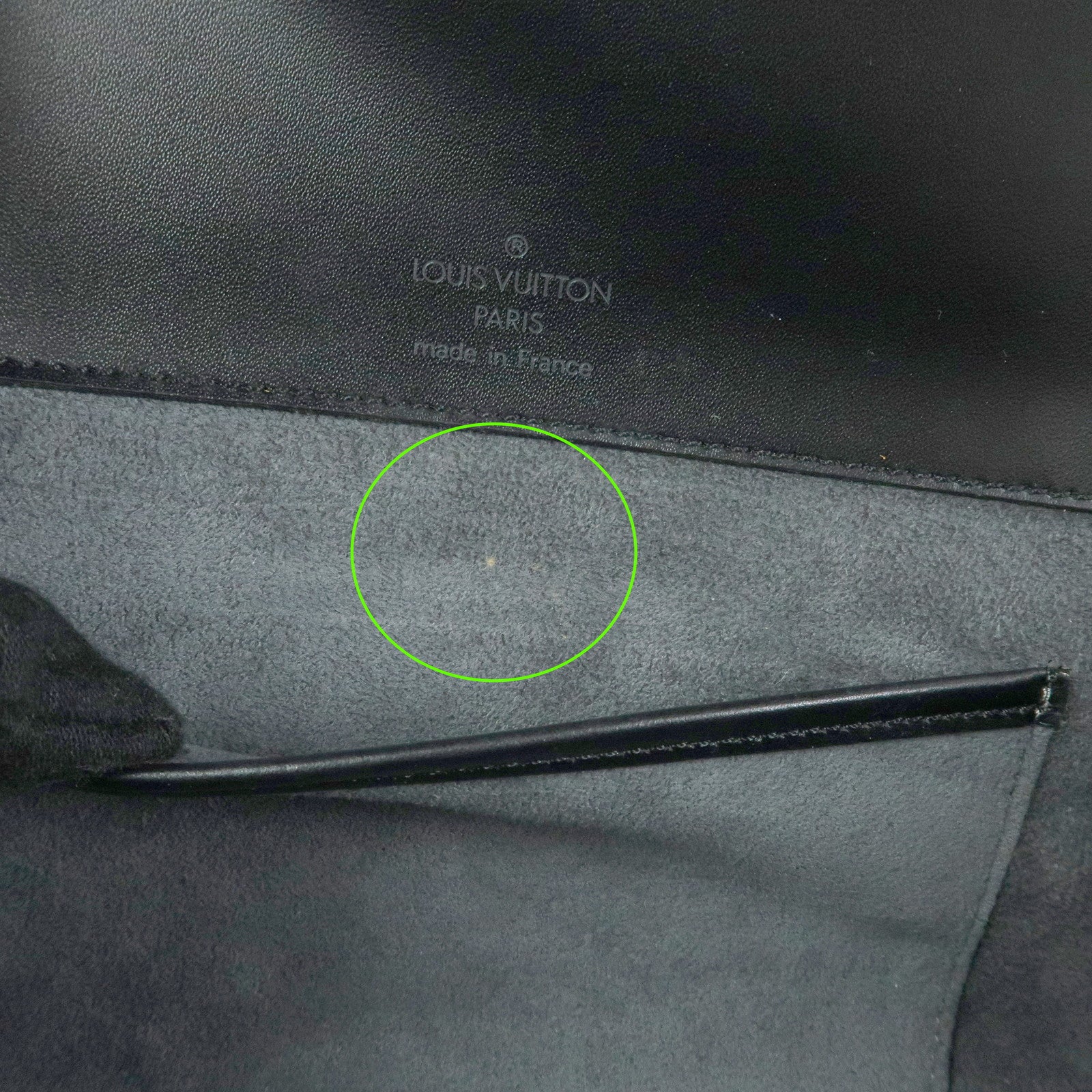 Louis Vuitton Epi Nocturne GM Shoulder Bag Noir Black M52172