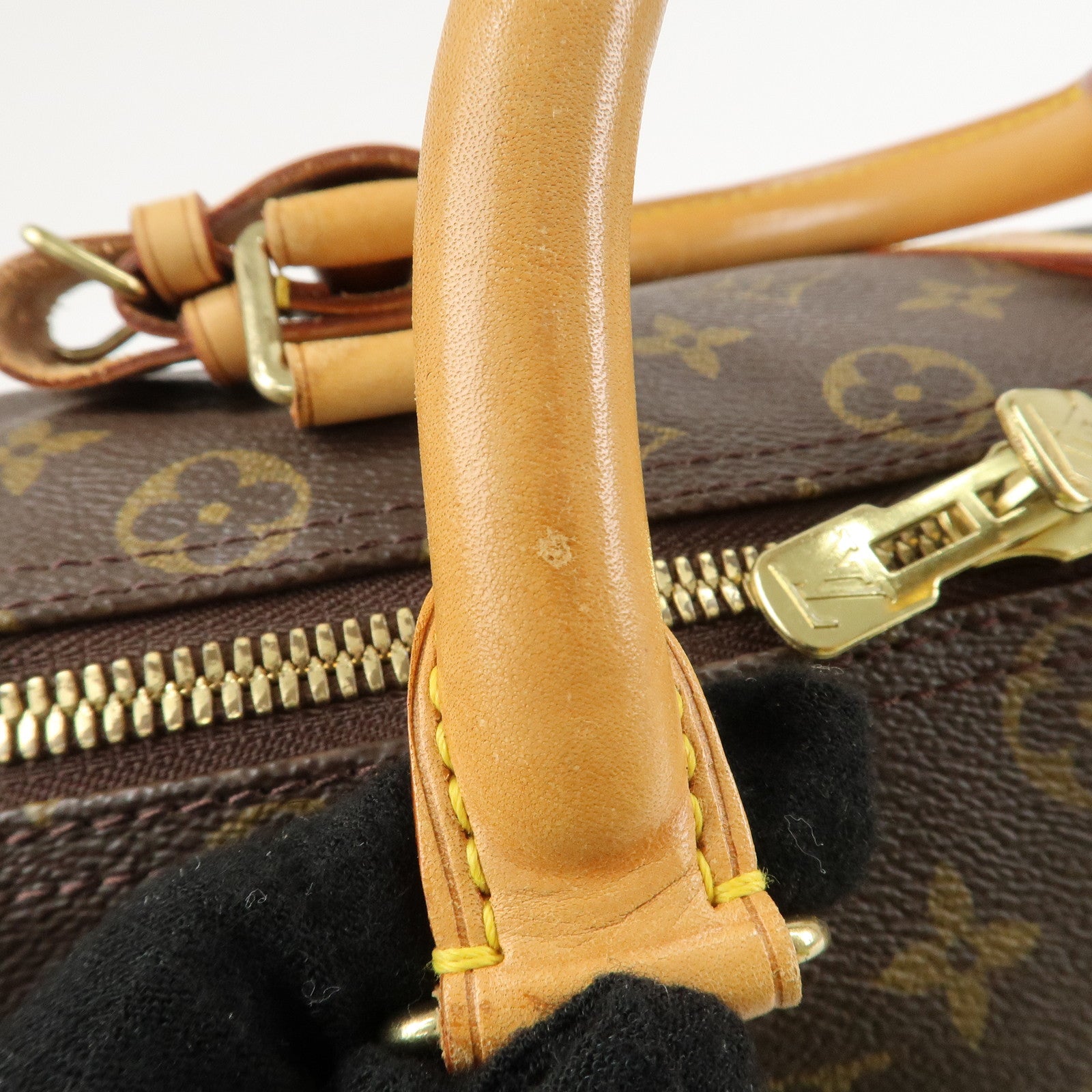 Louis Vuitton Monogram Keep All 45 Boston Bag Brown M41428 Used