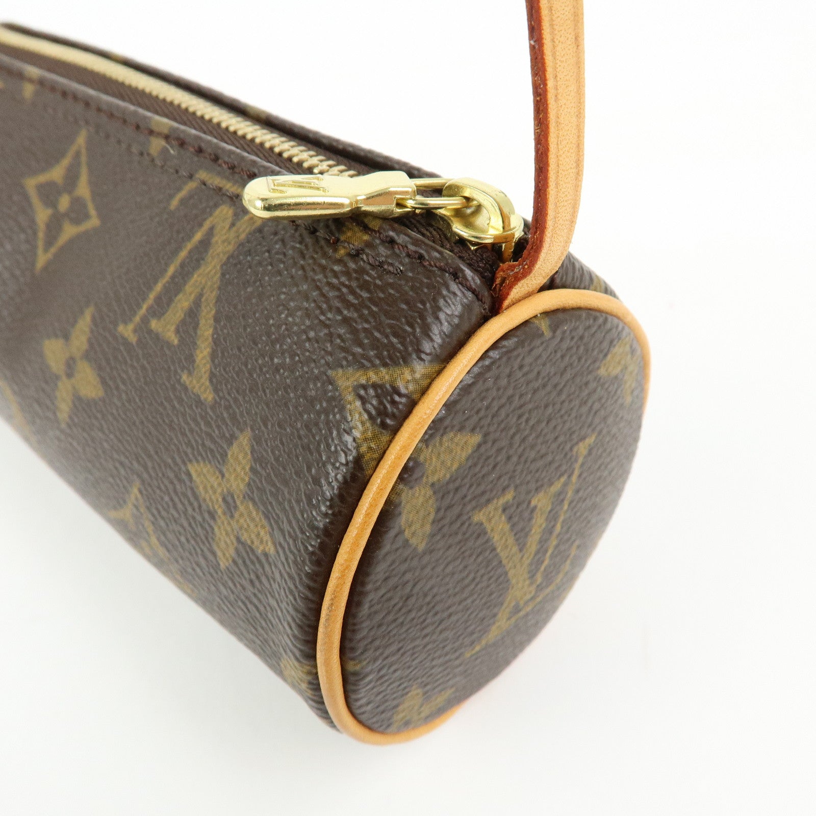 Louis Vuitton Monogram Mini Pouch for Papillon Bag Brown