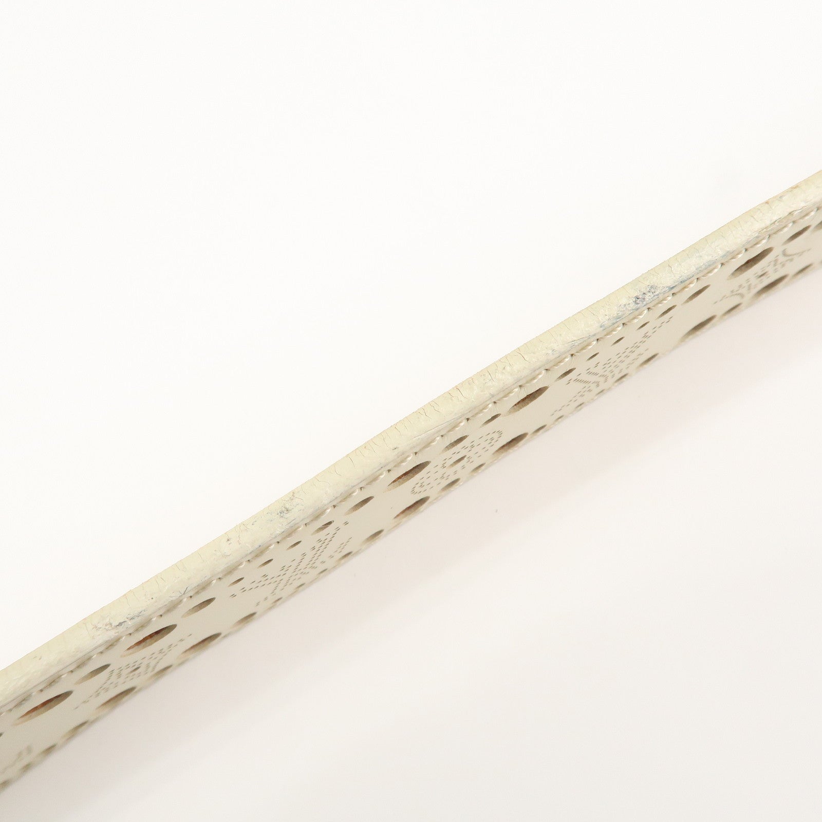 Louis Vuitton Leather Ceinture Phenix Ivory Belt 88/34 M9680 Used