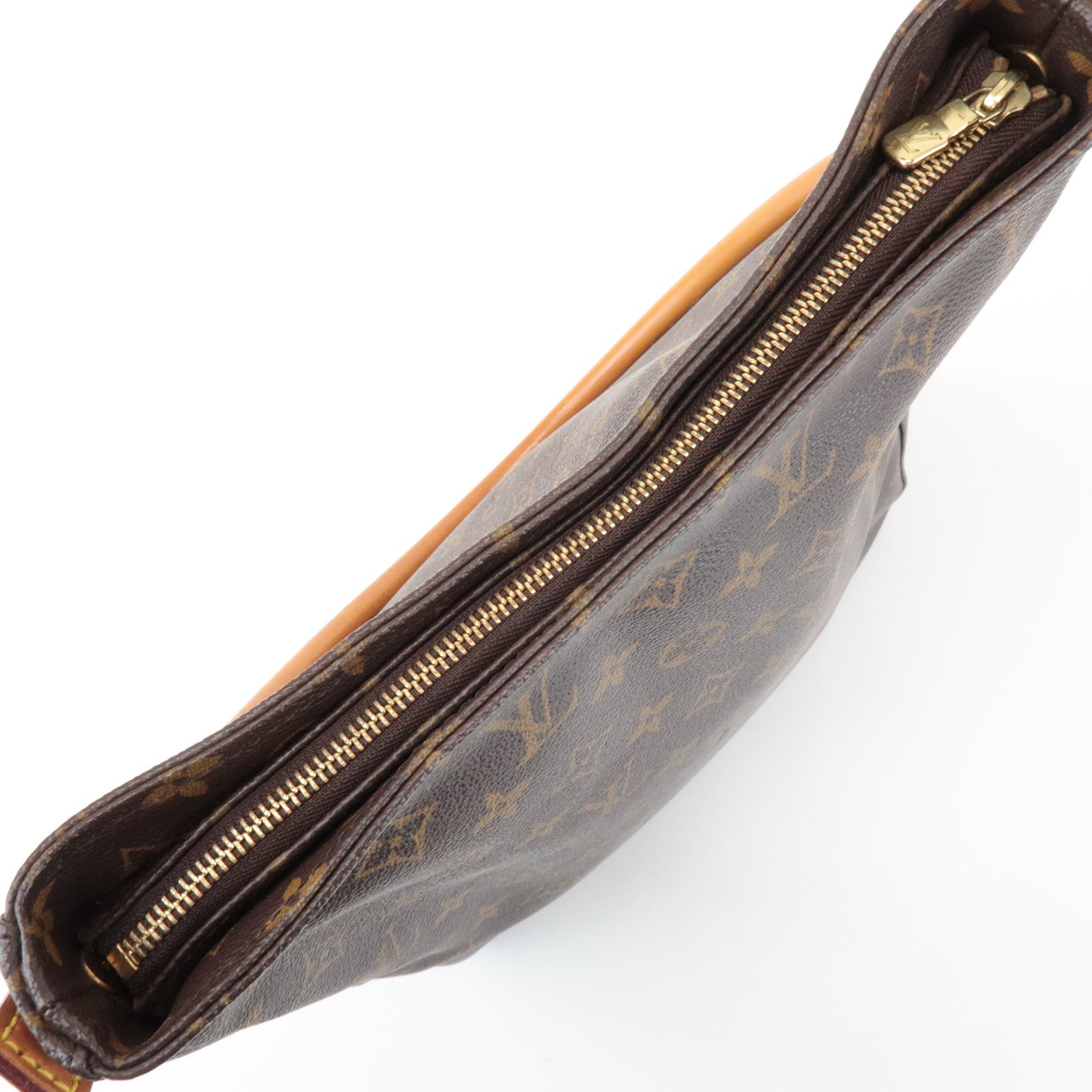 Louis Vuitton Monogram Looping GM Shoulder Bag Brown M51145
